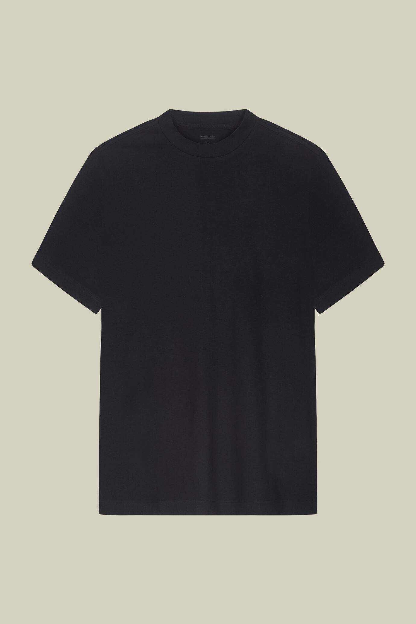 Men's T-shirt in 100% cotton jersey with slightly high neck image number 4
