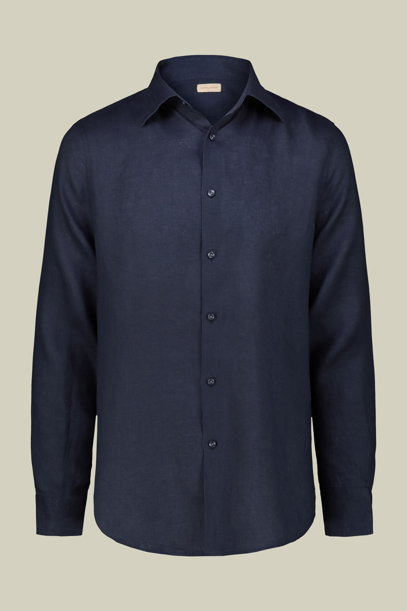 Chemise décontractée homme à col classique, 100% lin image number 4