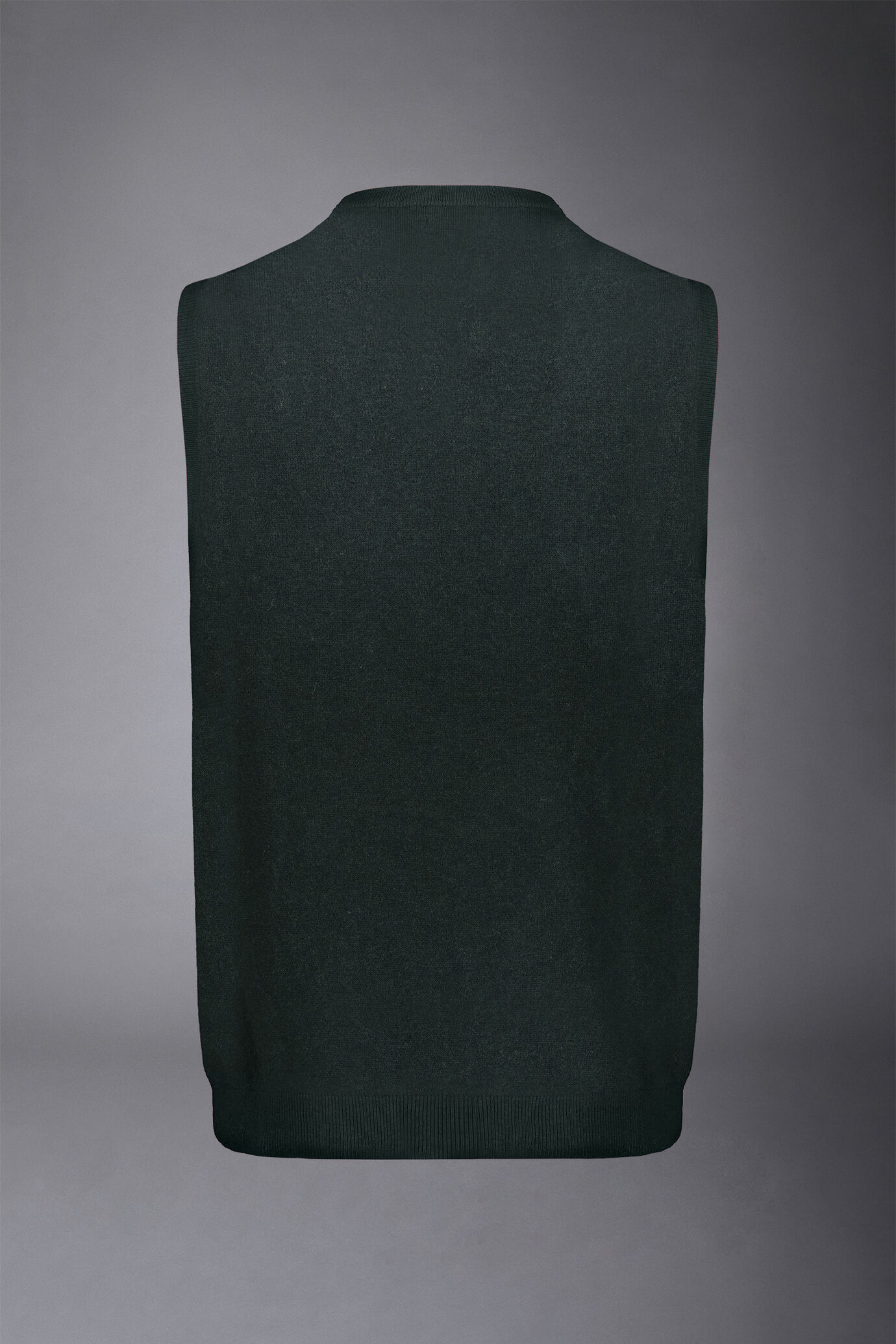 Gilet uomo girocollo lana e cotone image number 5