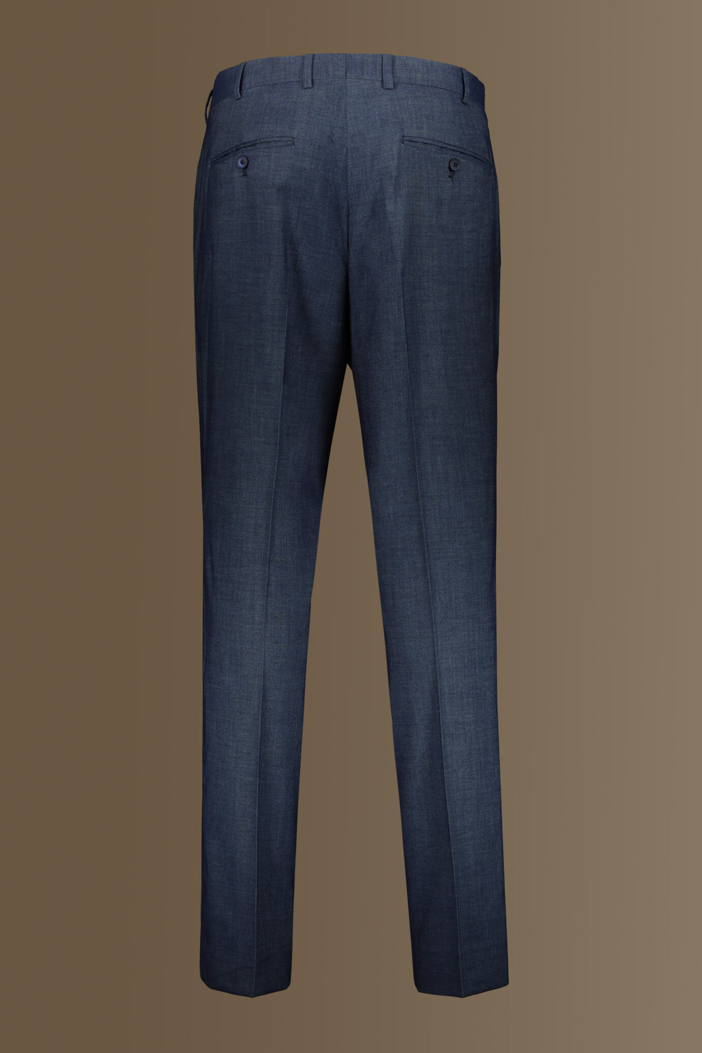 Abito monopetto uomo con pantalone senza pinces tessuto effetto denim image number 9