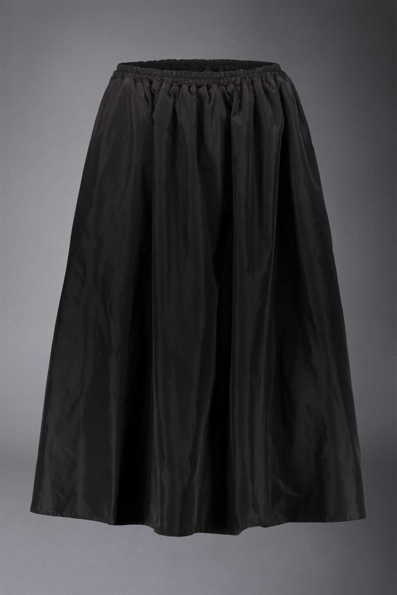 Women's long balloon skirt with elastic waistband image number 4