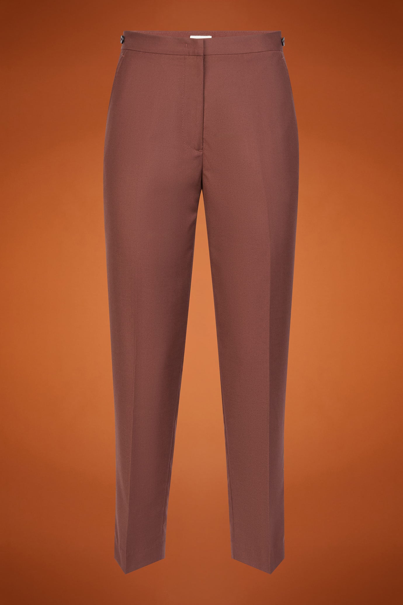 Pantalone chino classico donna regular fit image number 4