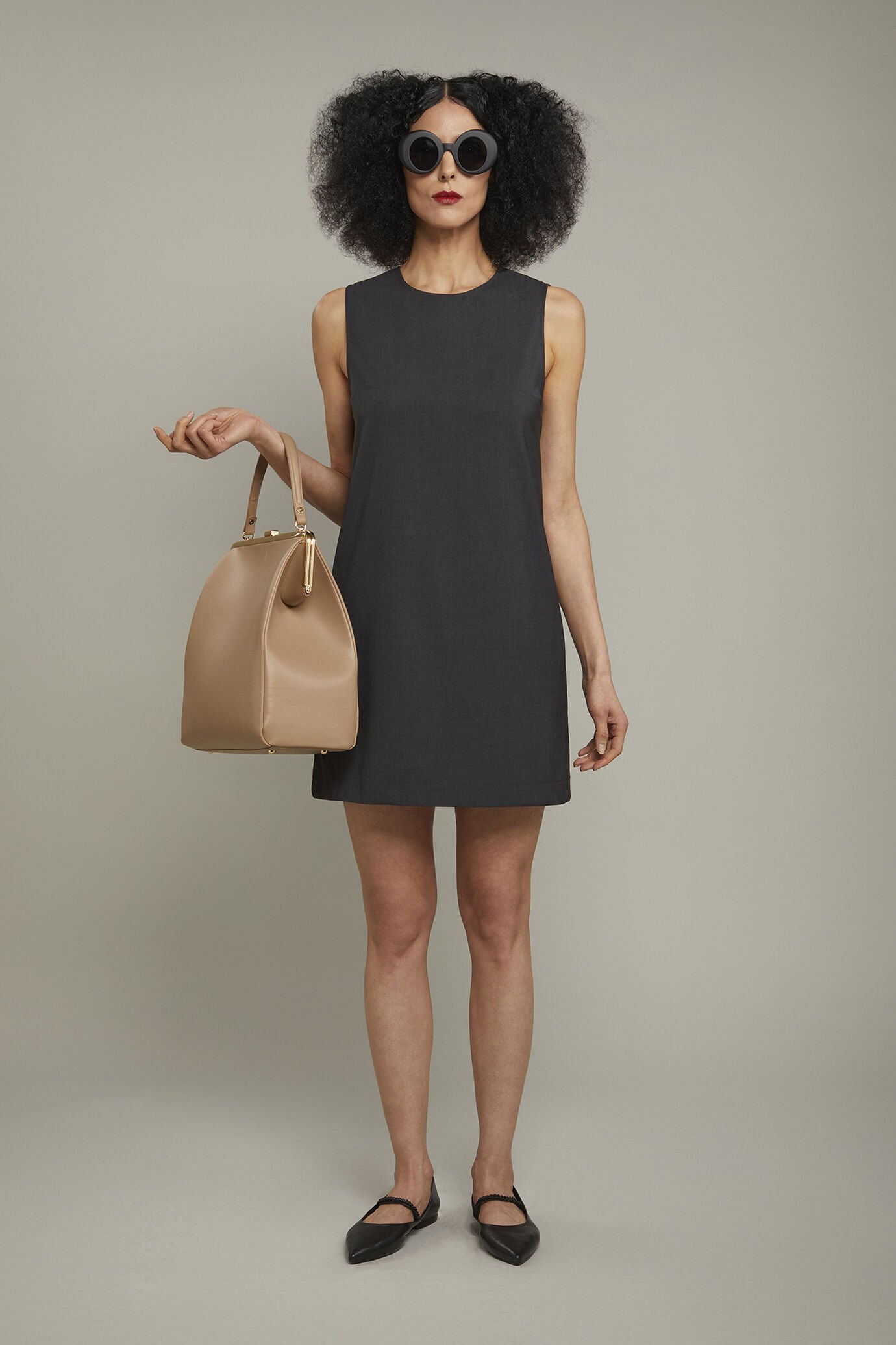 Women's solid color dress regular fit image number 0