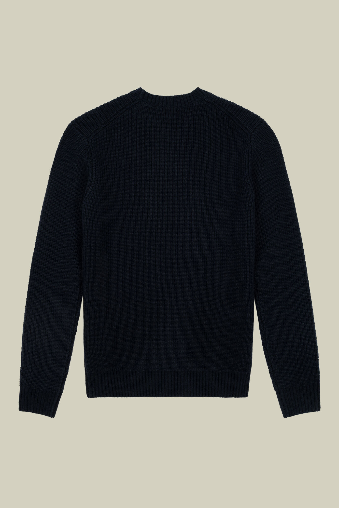 Maglia uomo girocollo in costa inglese regular fit image number 3