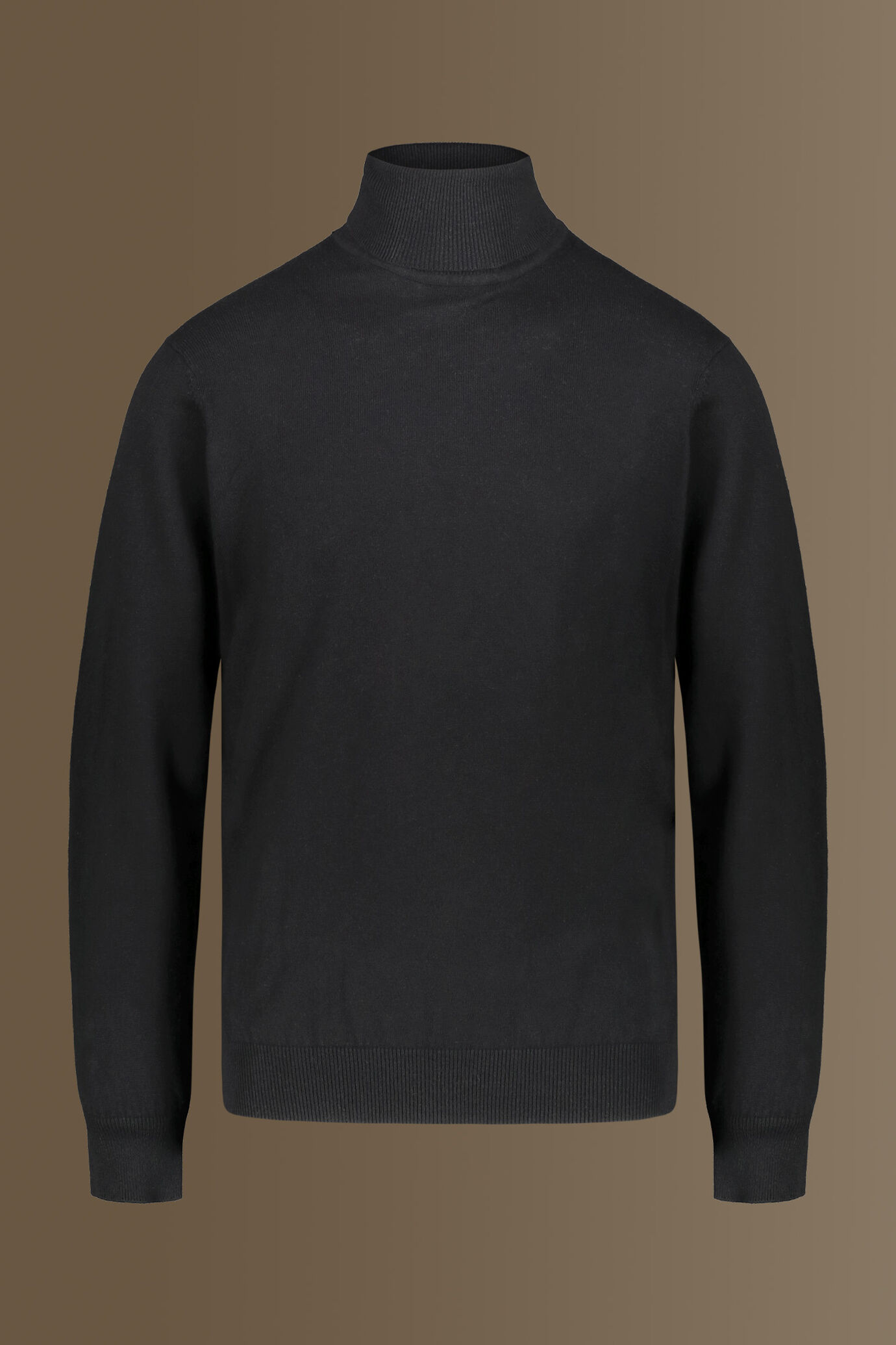 Turtleneck sweater in cotton- wool blend image number 3
