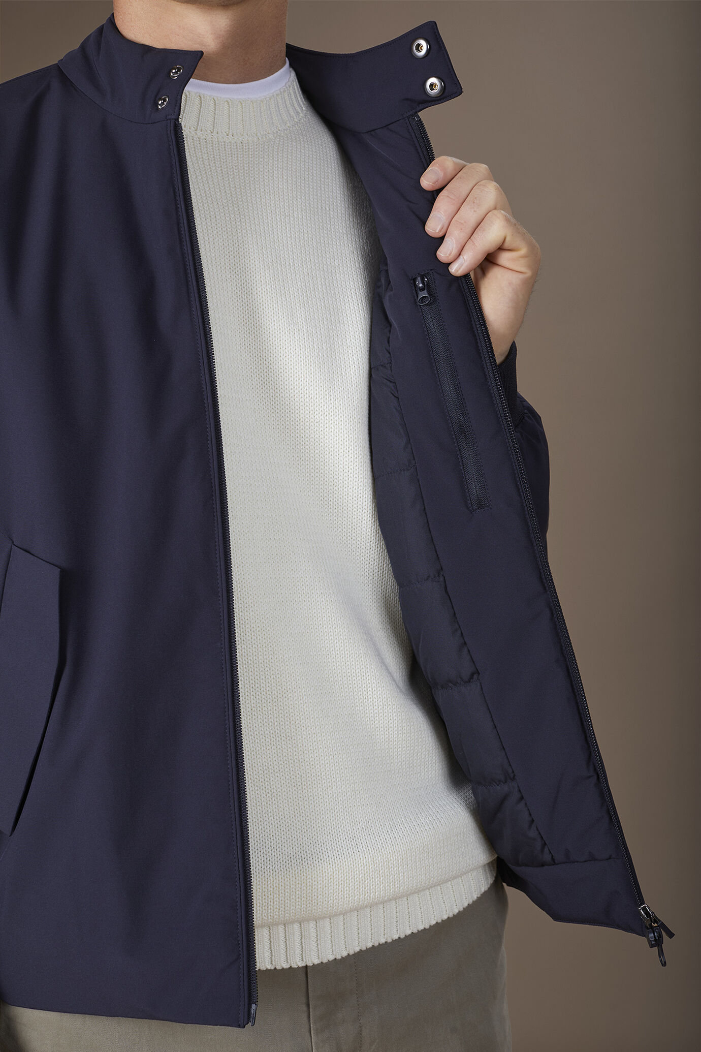 Veste Herrington pour homme rembourrée en tissu technique élastiqué image number 4