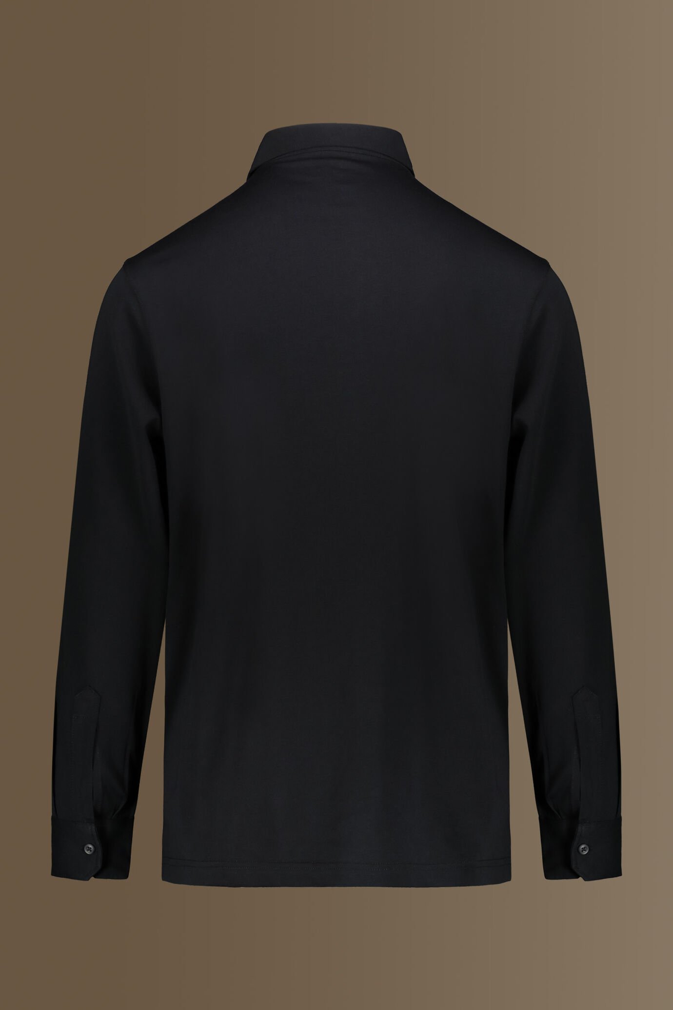 Polo manica lunga uomo 100% cotone supima image number 5