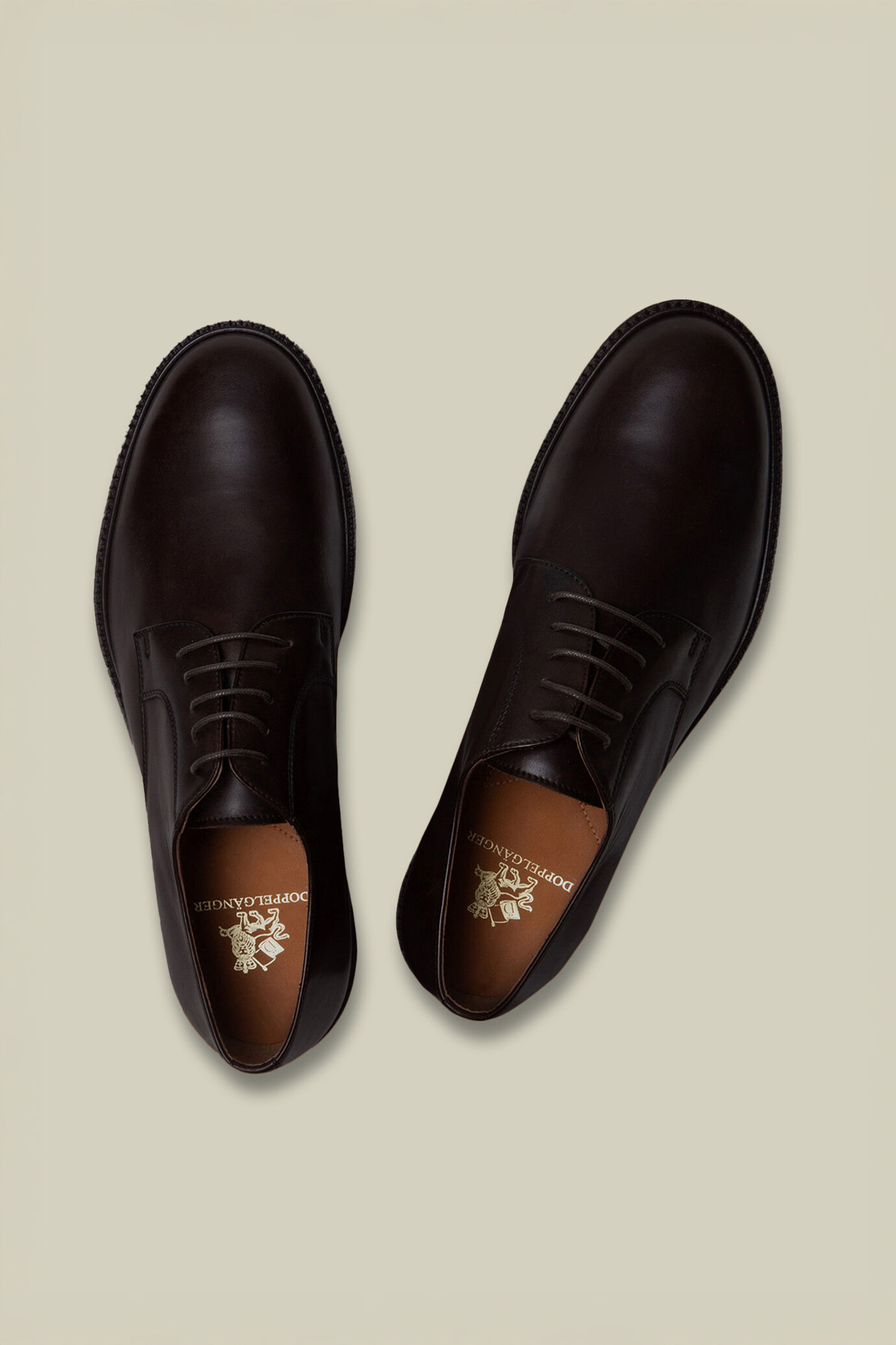Scarpa uomo derby 100% pelle image number 3