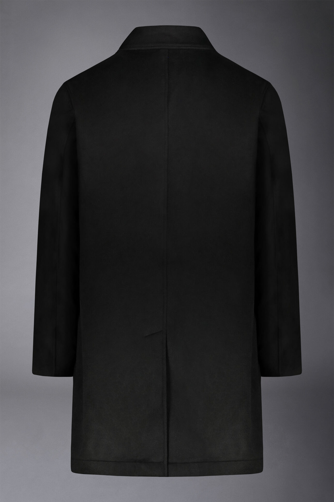 Men's classic single-breasted wool blend coat | Doppelganger | Men's Coats