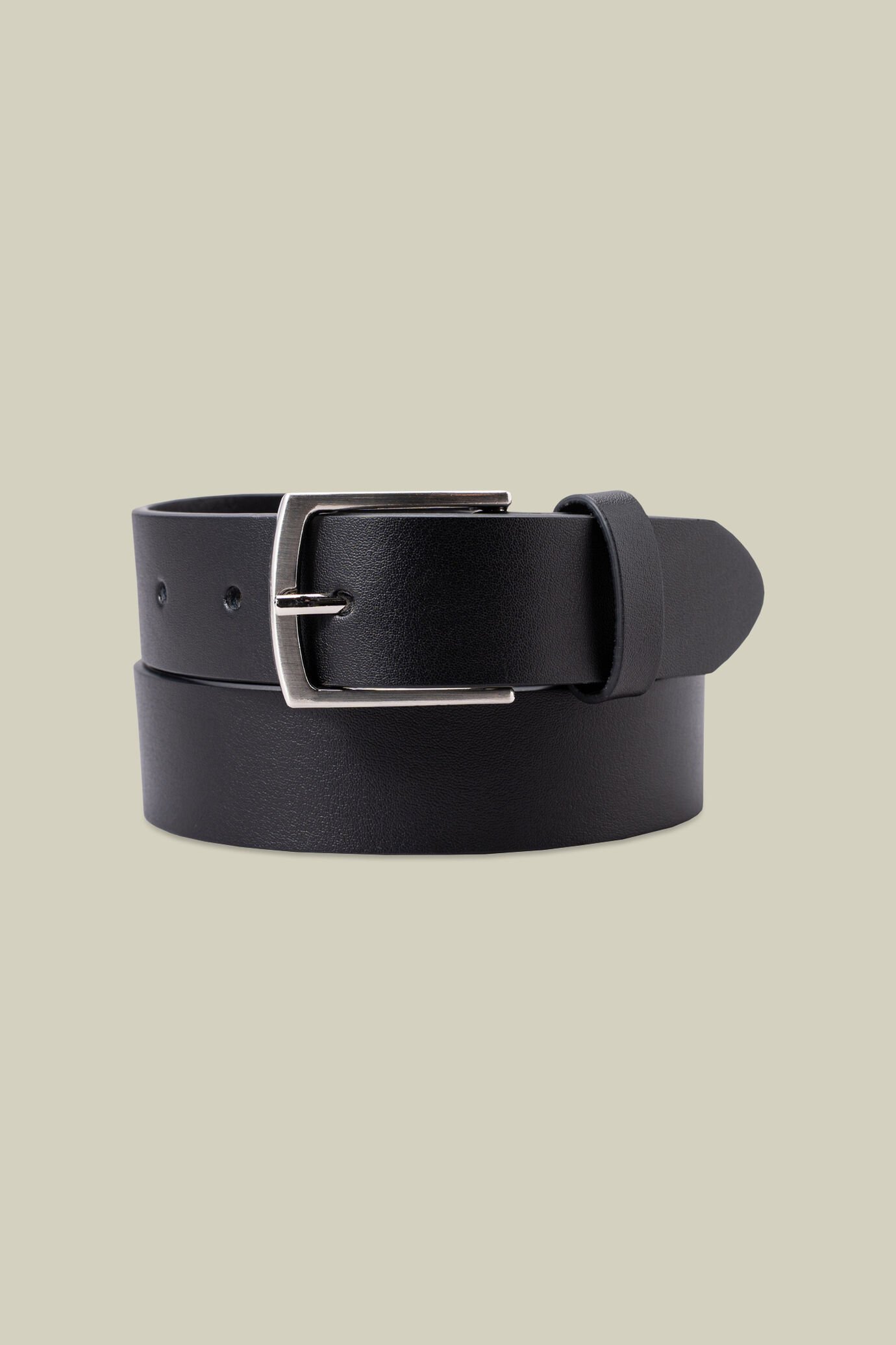 Classic raw-cut men's belt