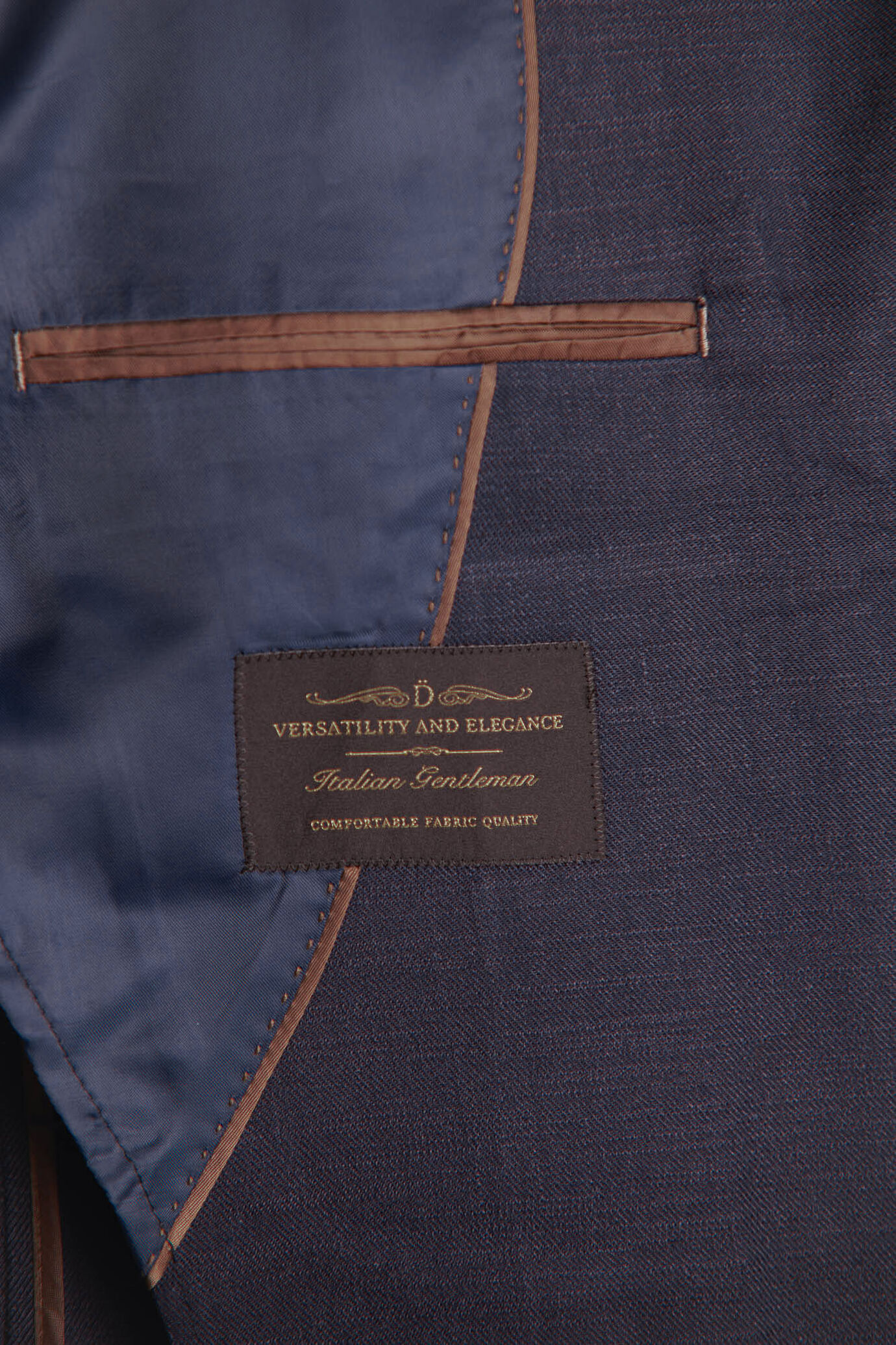 Giacca monopetto twill in misto lino image number 4