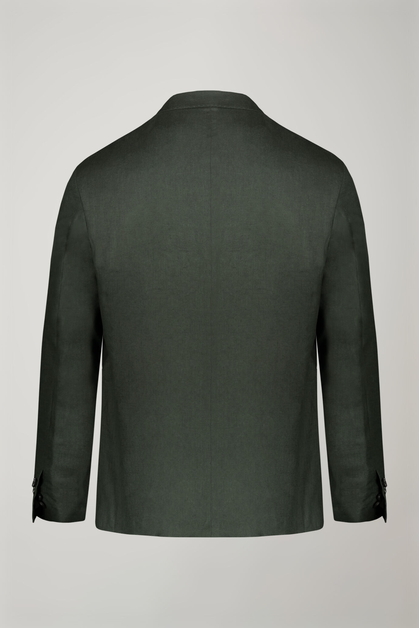 Single-breasted suit 100% Linen regular fit solid color image number 1