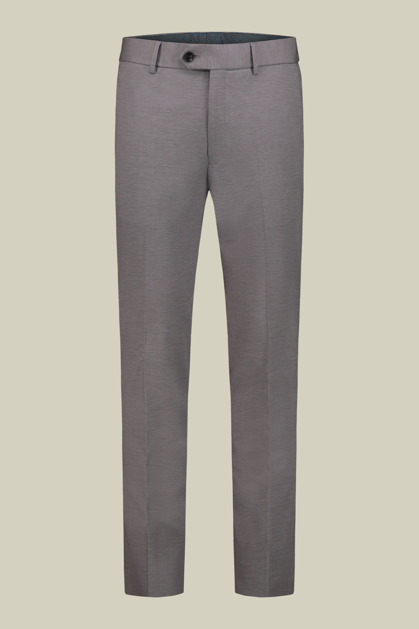 Men's single-breasted suit in jersey fabric, regular fit image number 2