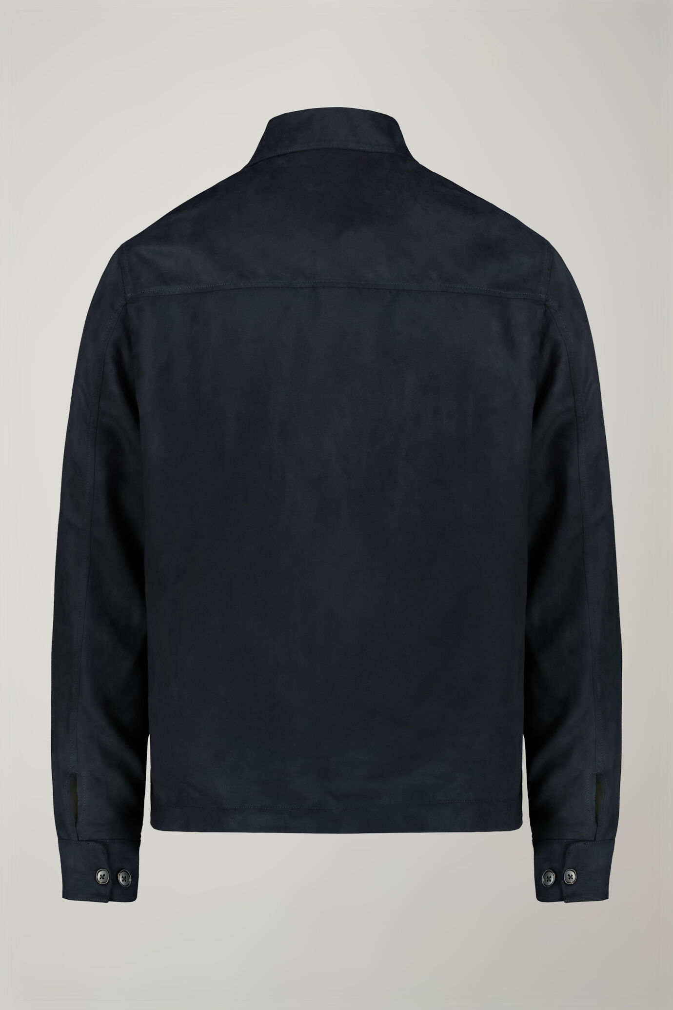 Men's jacket with suede-like fabric regular fit image number 5