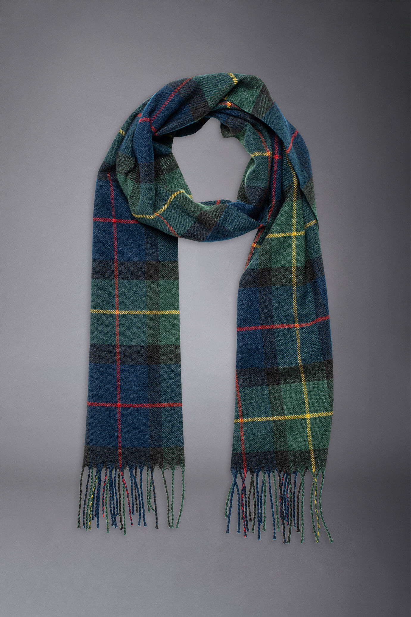 Men's tartan scarf image number 0