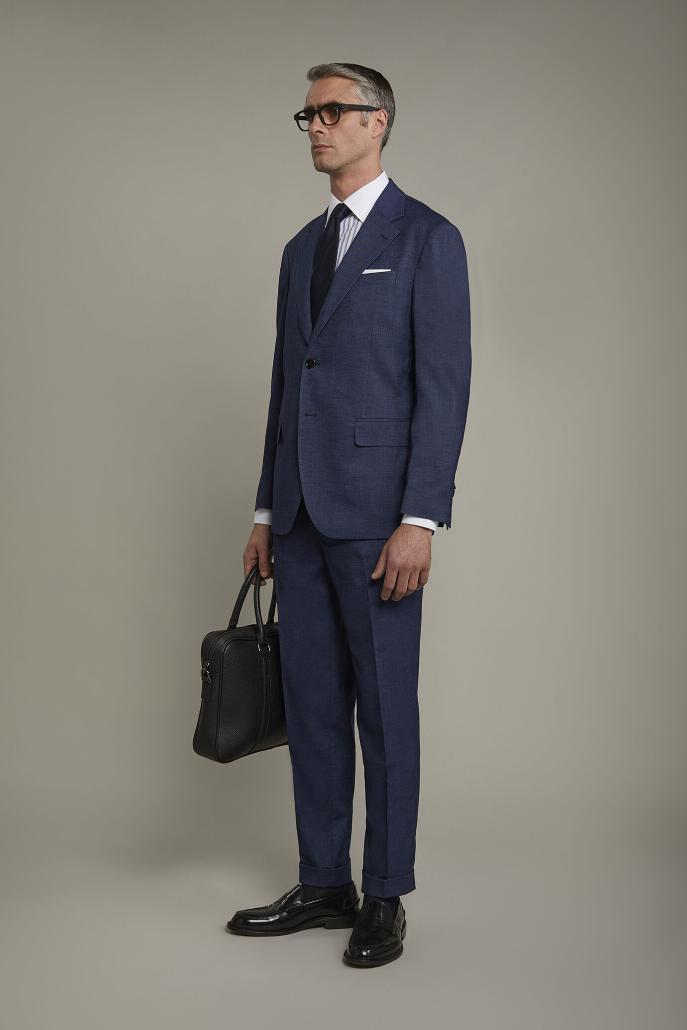 Abito uomo monopetto tre bottoni regular fit image number 1