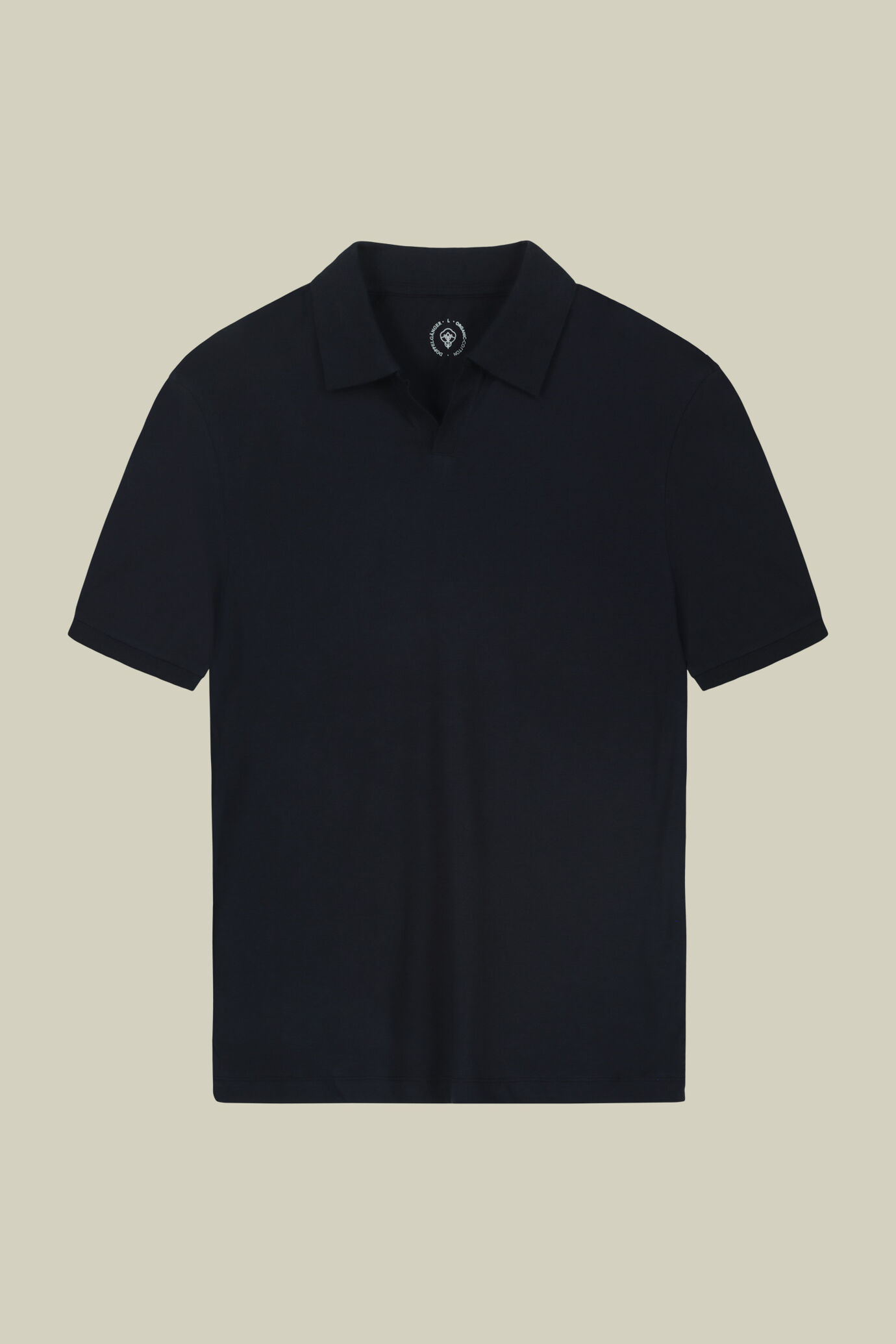 Kurzarm-Poloshirt für Herren aus Bio-Baumwolle mit Derby-Kragen