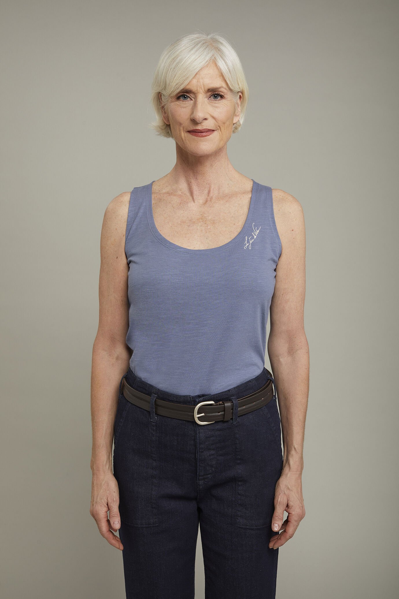 Canotta donna 100% cotone regular fit