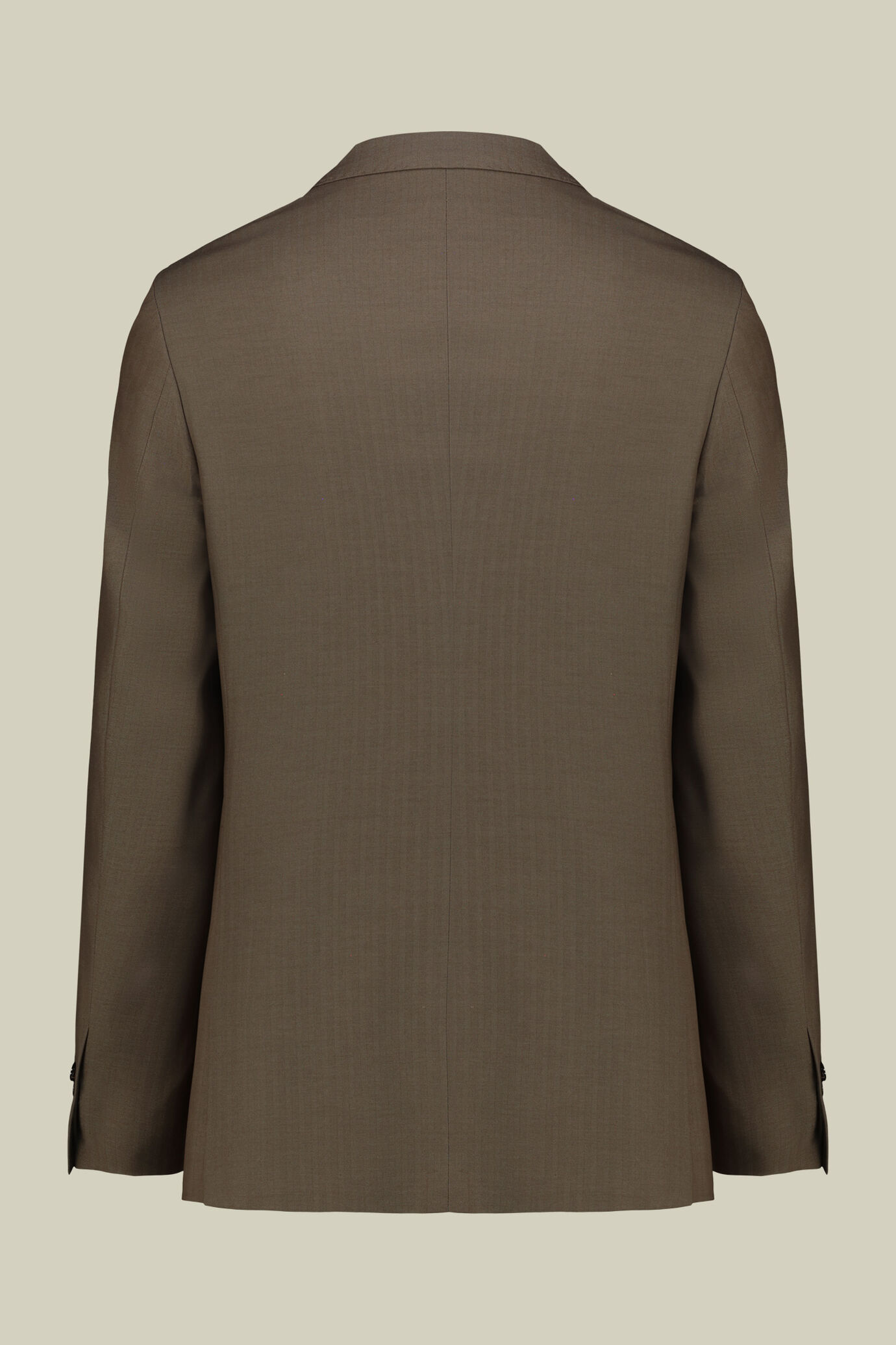 Abito uomo doppiopetto in tessuto Herringbone image number 5