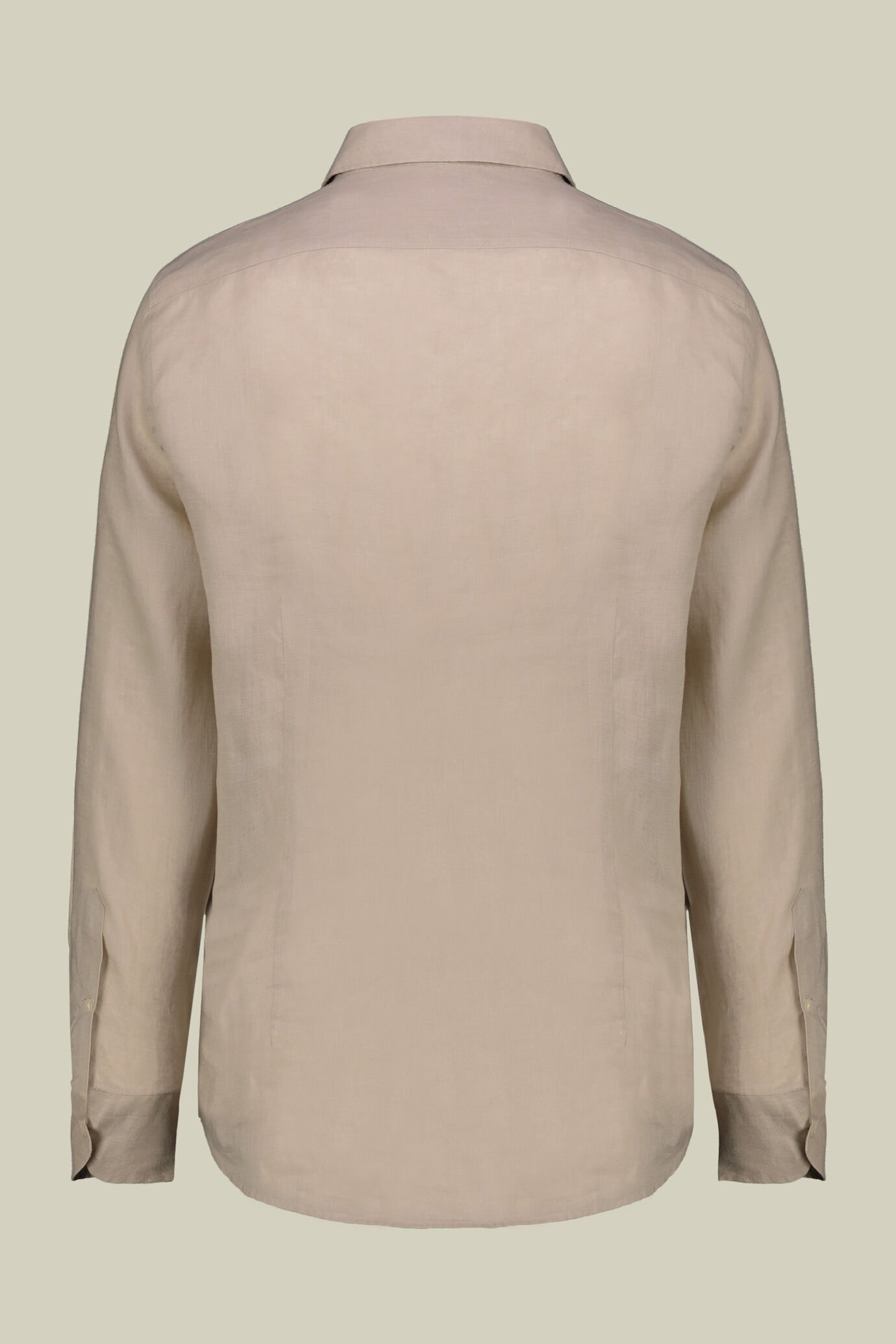 Chemise décontractée homme à col classique, 100% lin image number 6