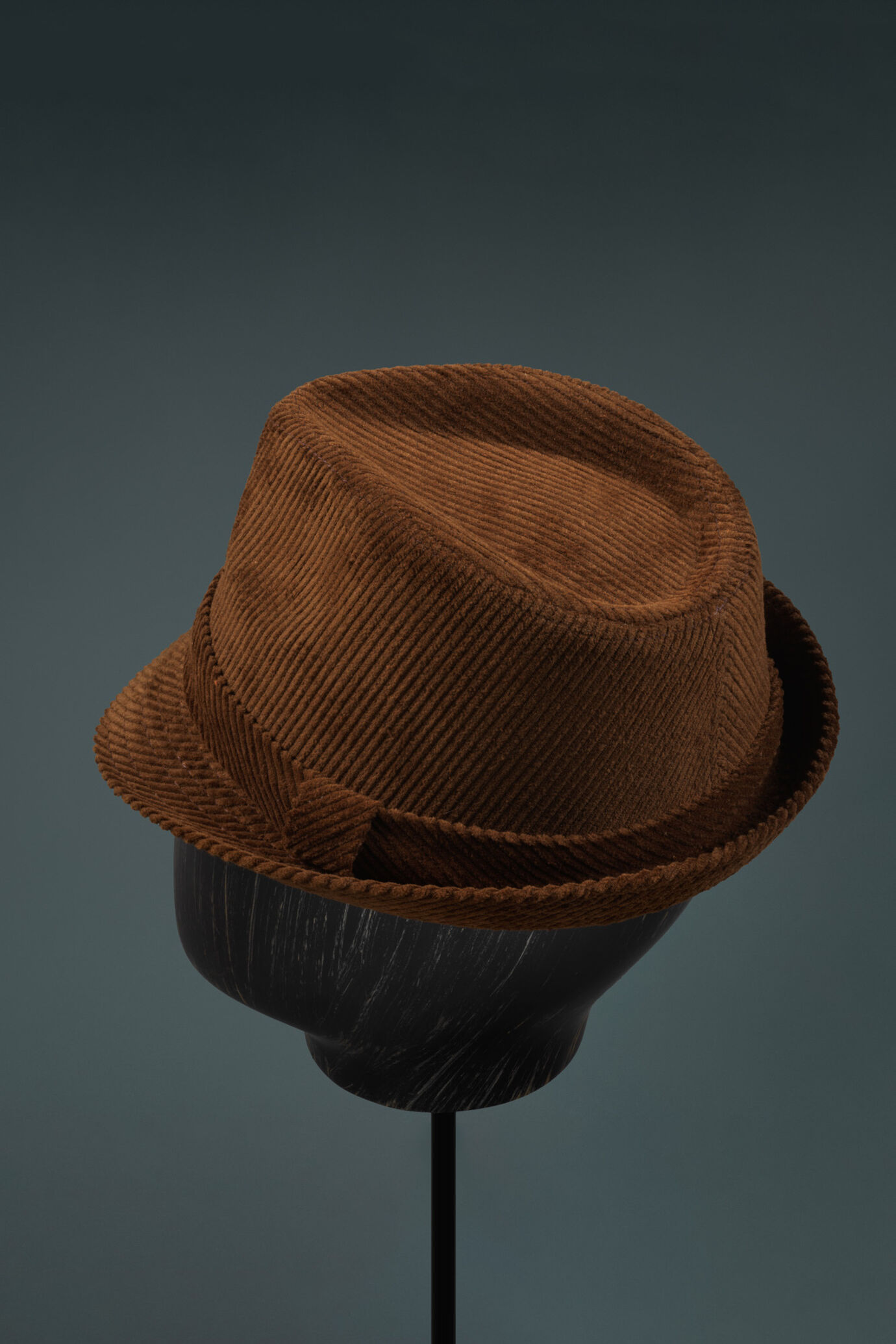 Cappello fedora a coste image number 1