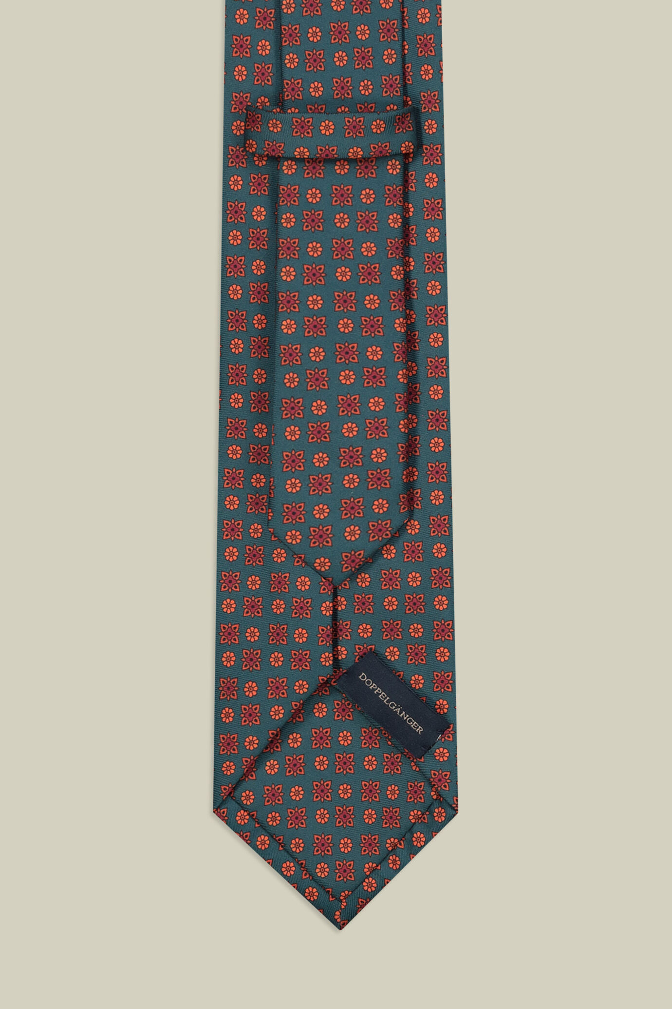 Cravate pour homme &agrave; imprim&eacute; losange image number 2