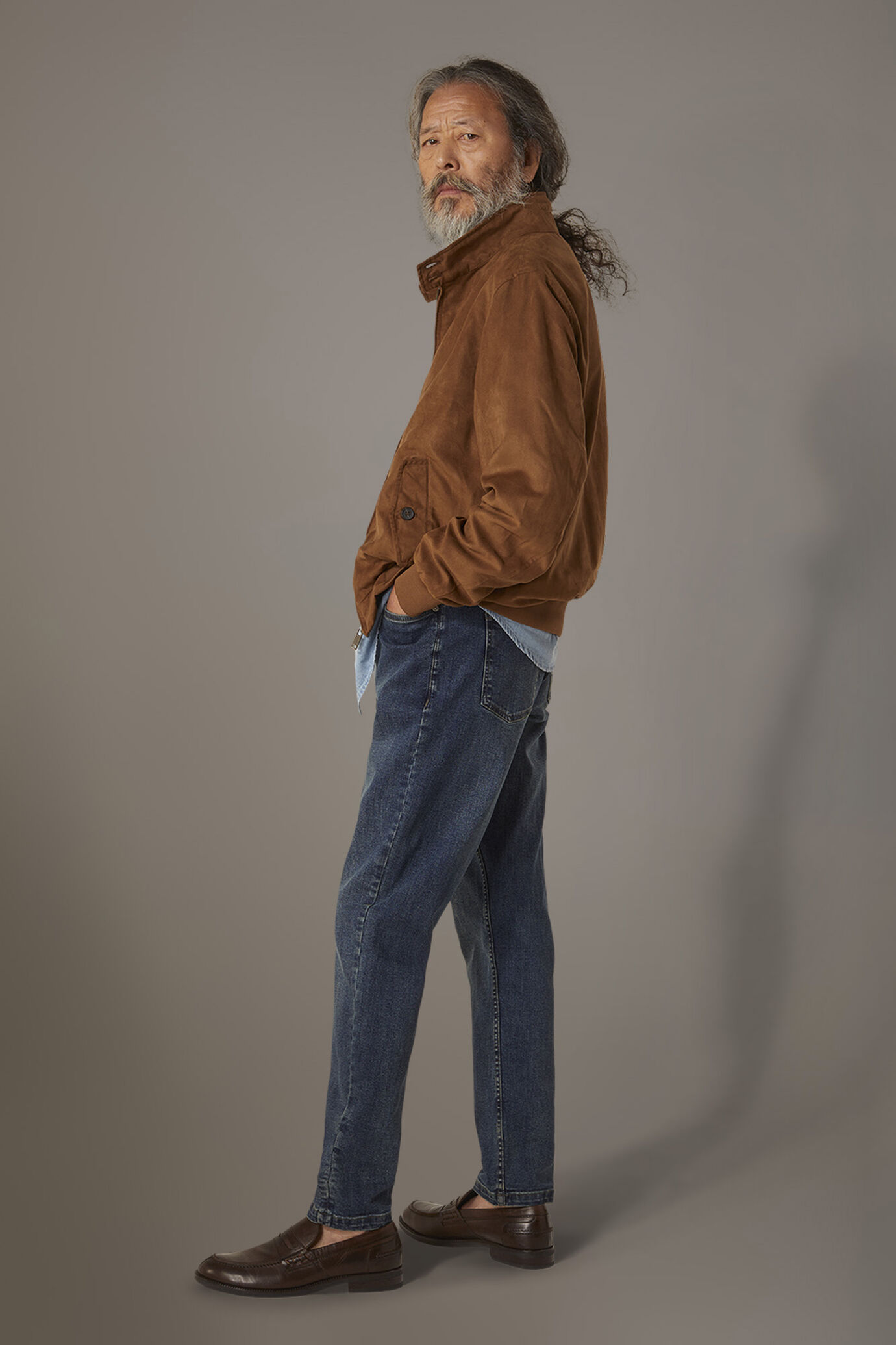 Wildlederartig gefütterte Jacke image number 5