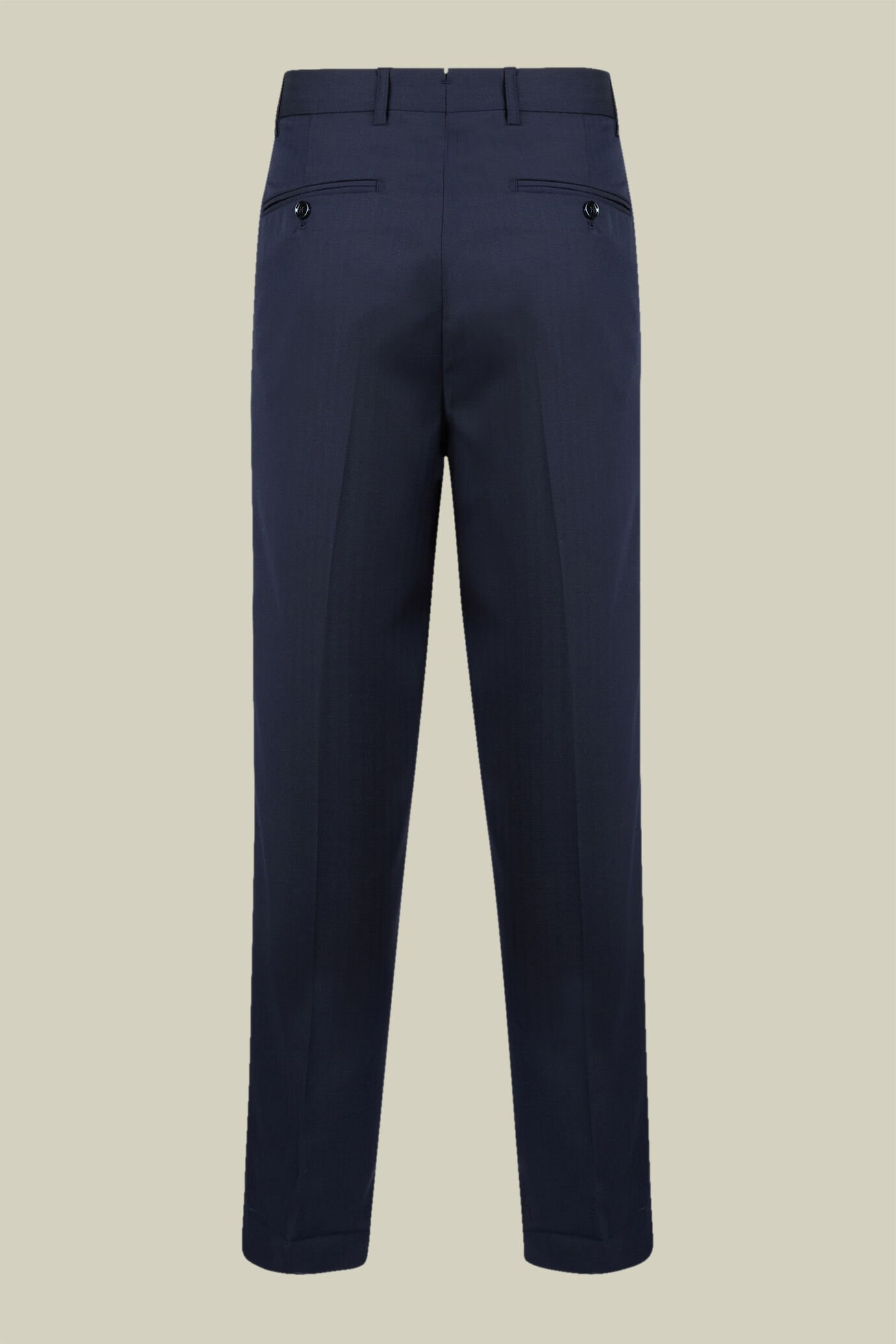 Costume homme à simple boutonnage en polylaine, coupe classique image number 3