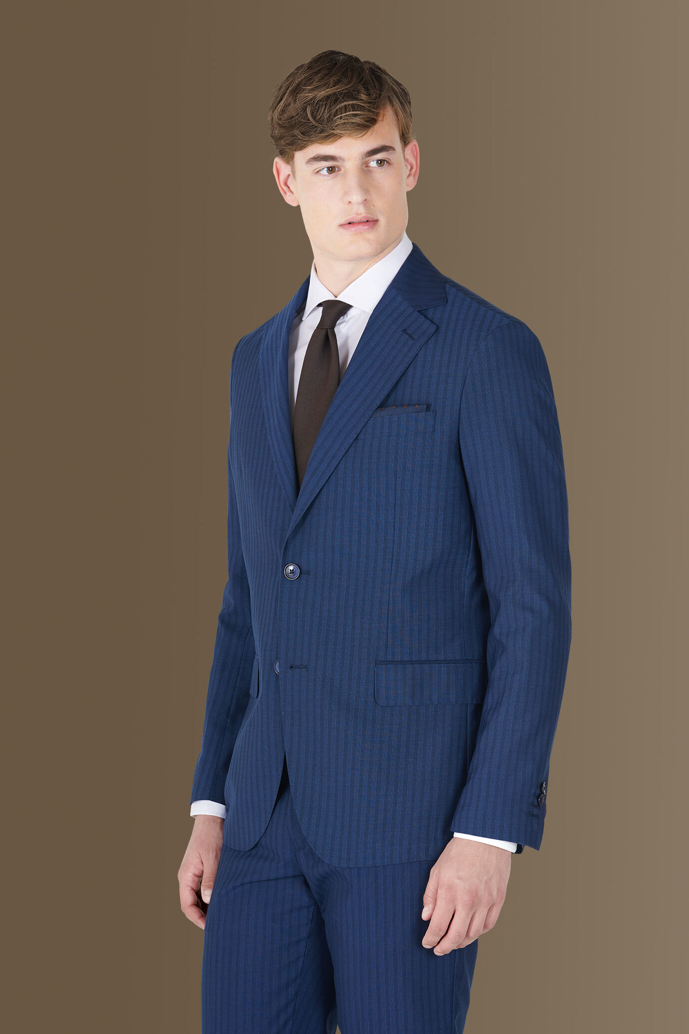 Single breasted suit trousers with turn up image number 1