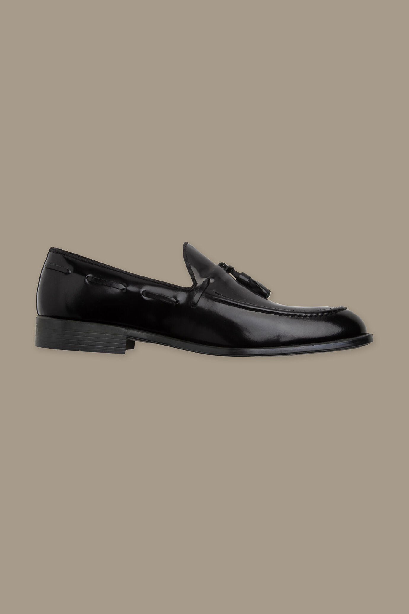 Scarpa college con nappine 100% pelle image number 1
