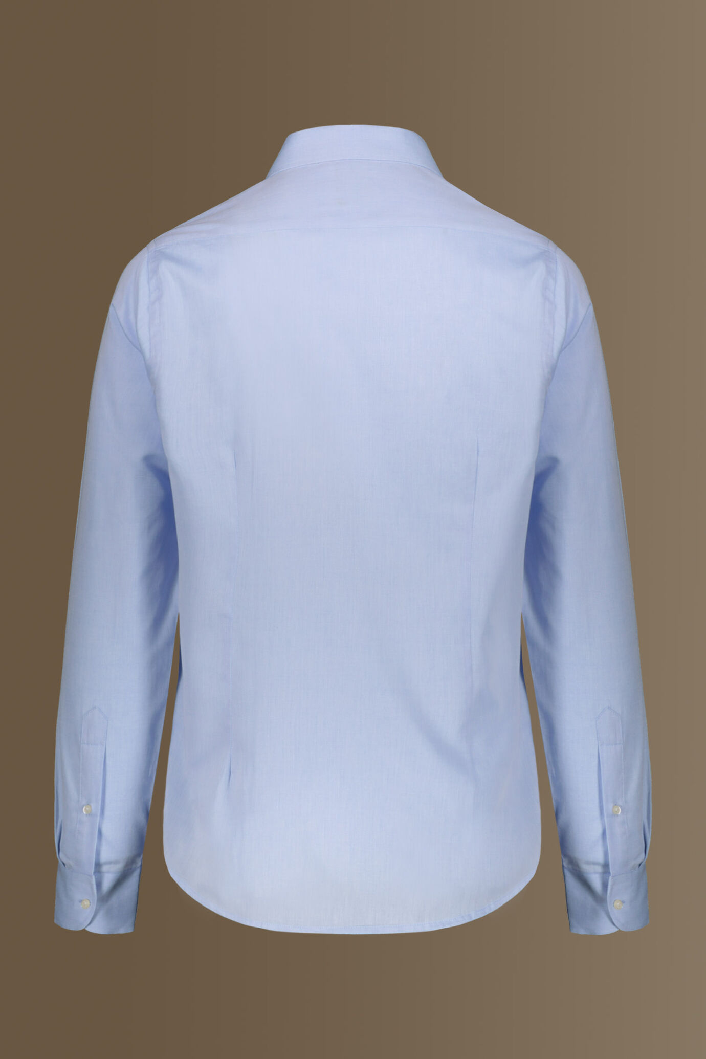Camicia classica uomo collo francese microfantasia con pinces image number 1