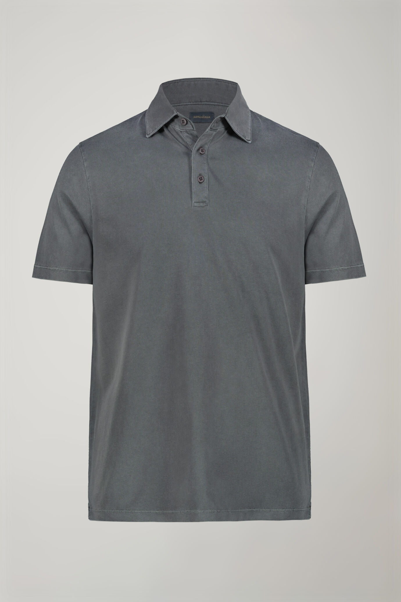 Men’s short sleeve polo shirt 100% cotton regular fit image number 4