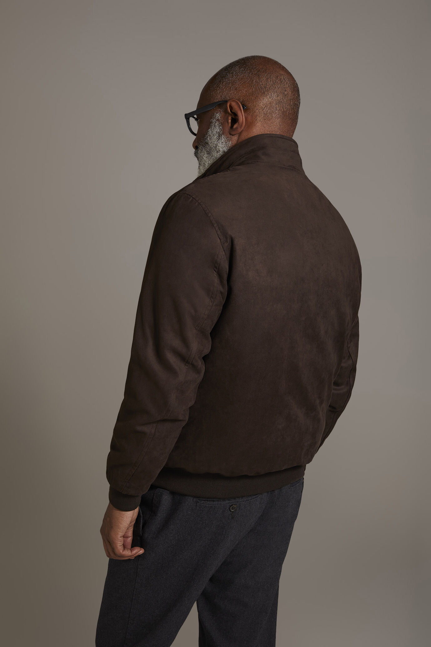 Ecosuede padded jacket image number 3
