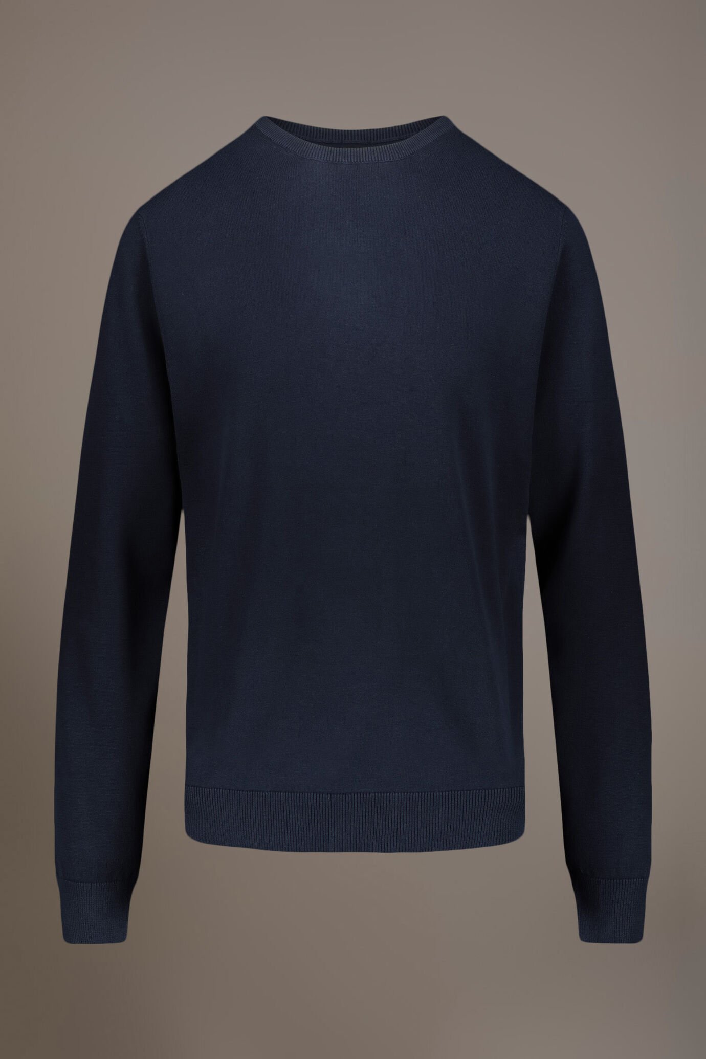 Pull rond col homme 100% coton image number 4