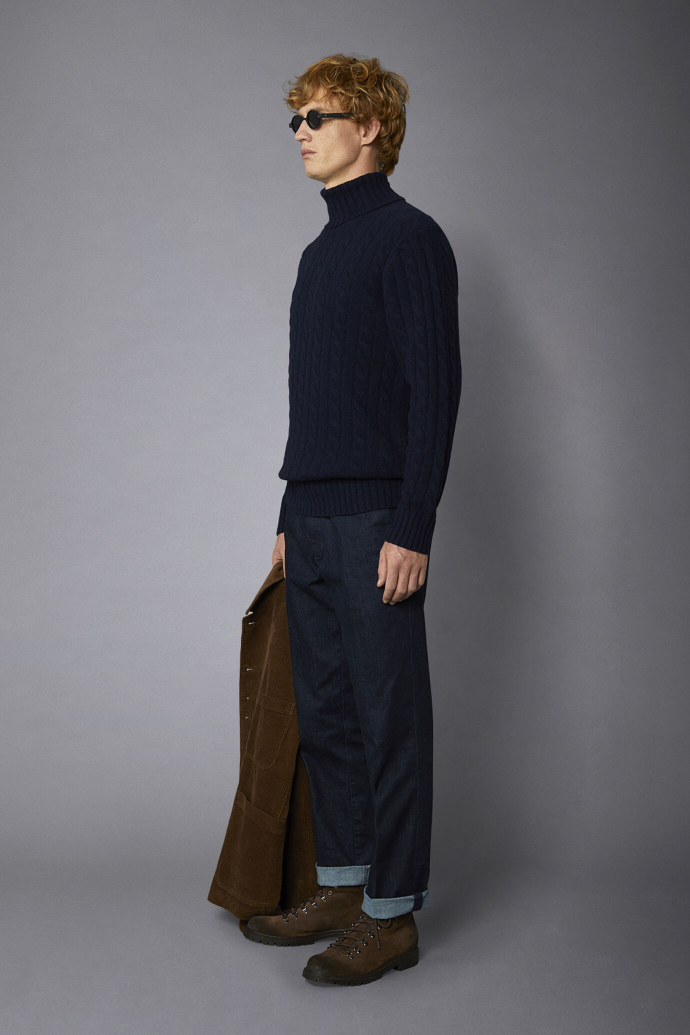 Men's Tturtleneck lambswool blend regular fit sweater image number 1