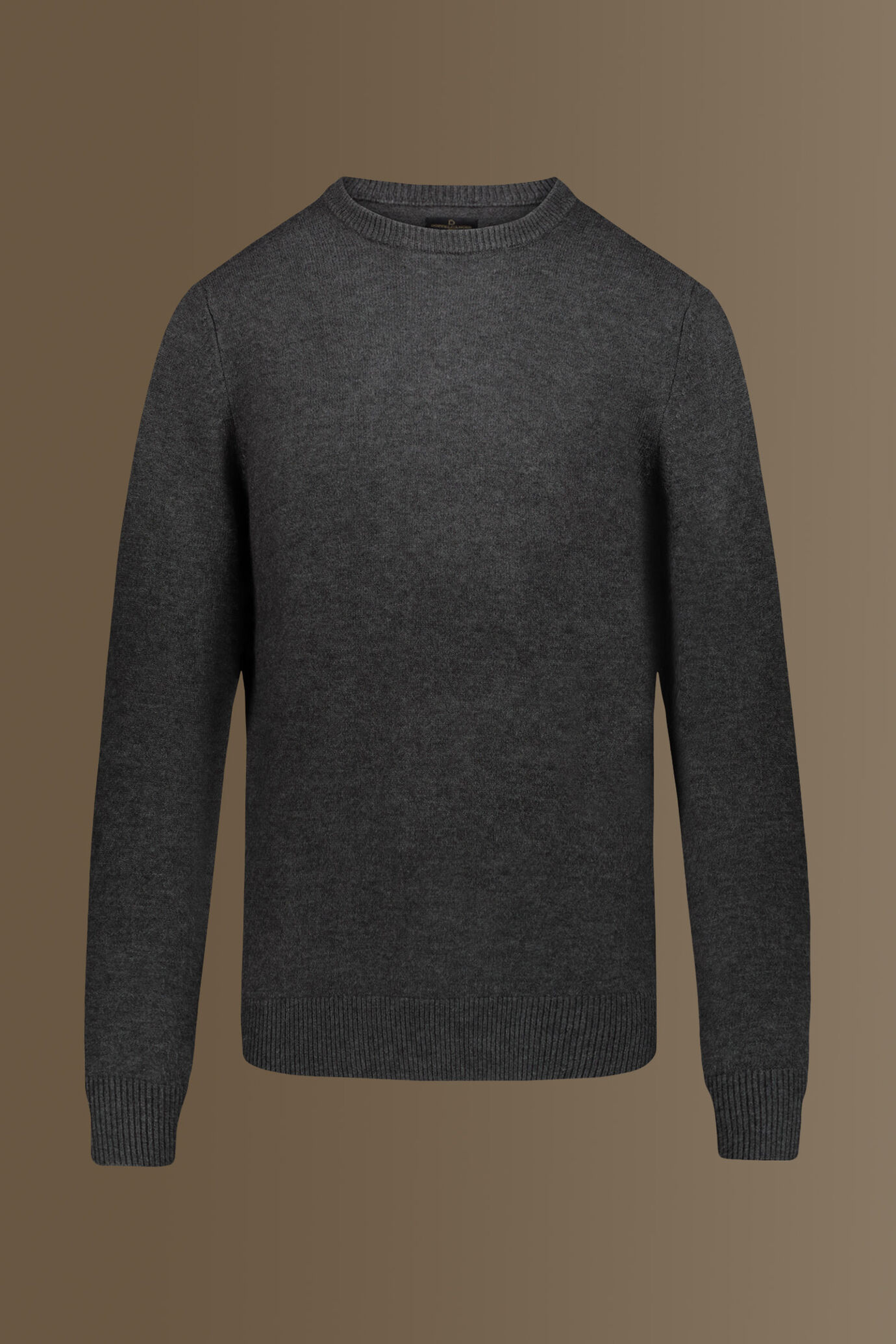 Round neck sweater soft touch image number 3