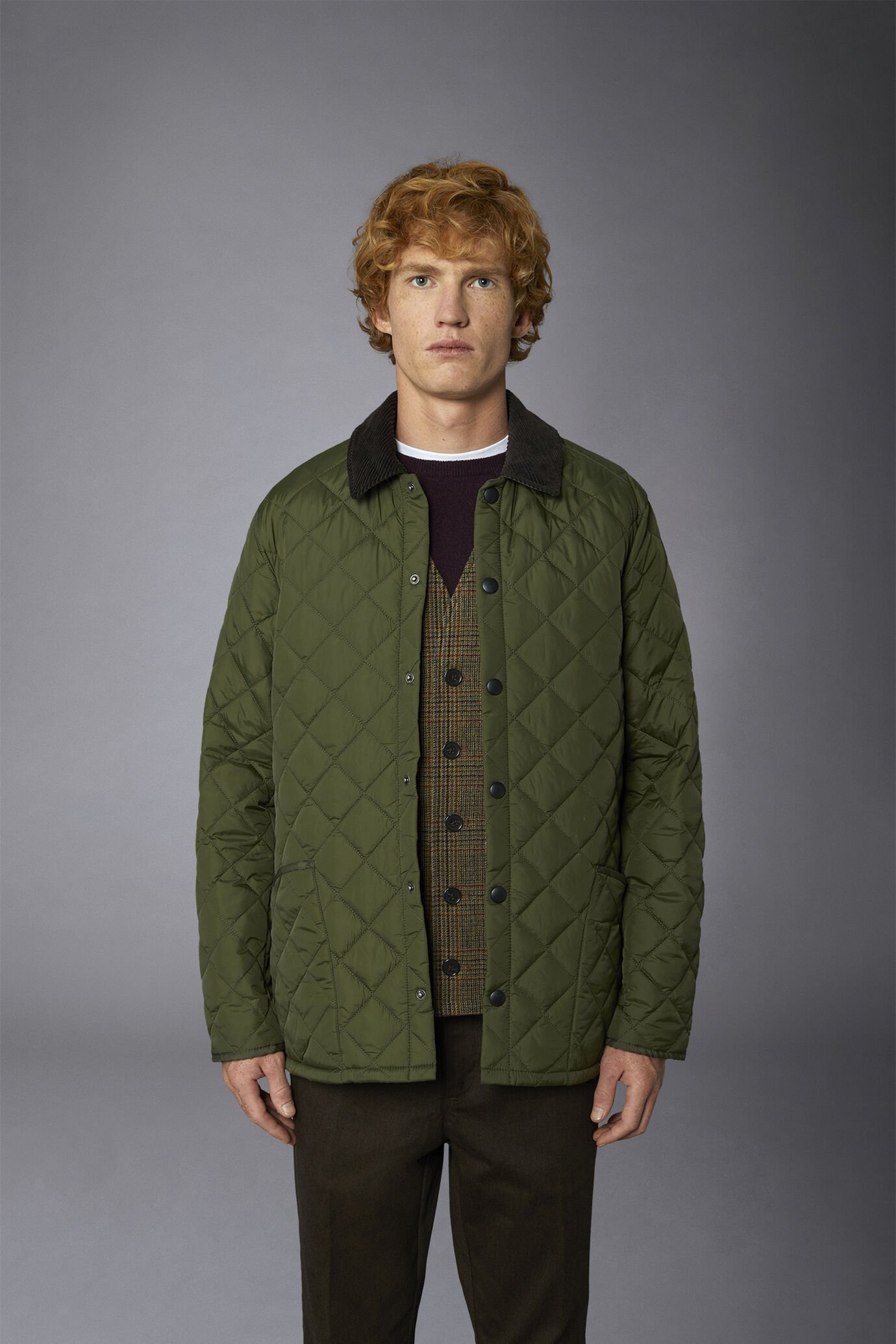 Giacca uomo trapuntata imbottita regular fit image number 2