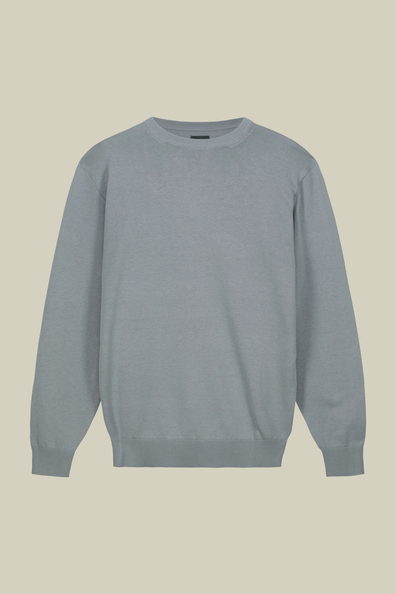 Maglia uomo girocollo bio-washed 100% cotone image number 4