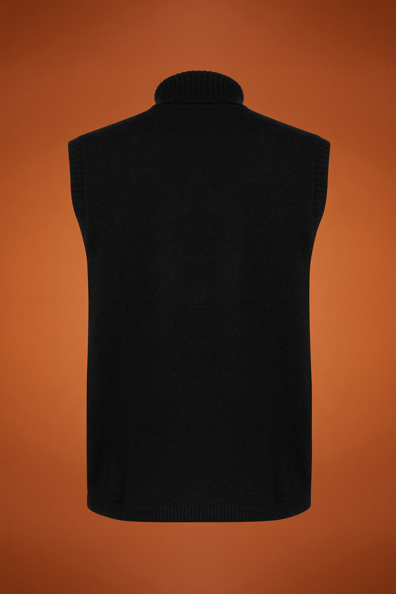 Gilet uomo a collo alto Wool Blend alpaca regular fit image number 5