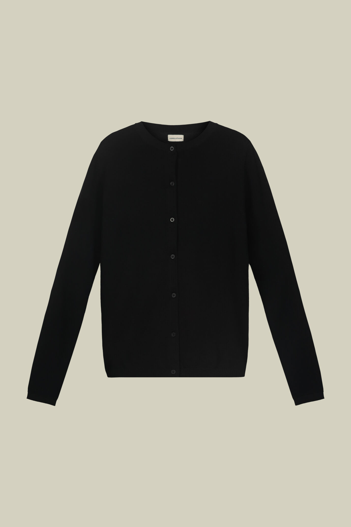 Cardigan donna girocollo image number 4