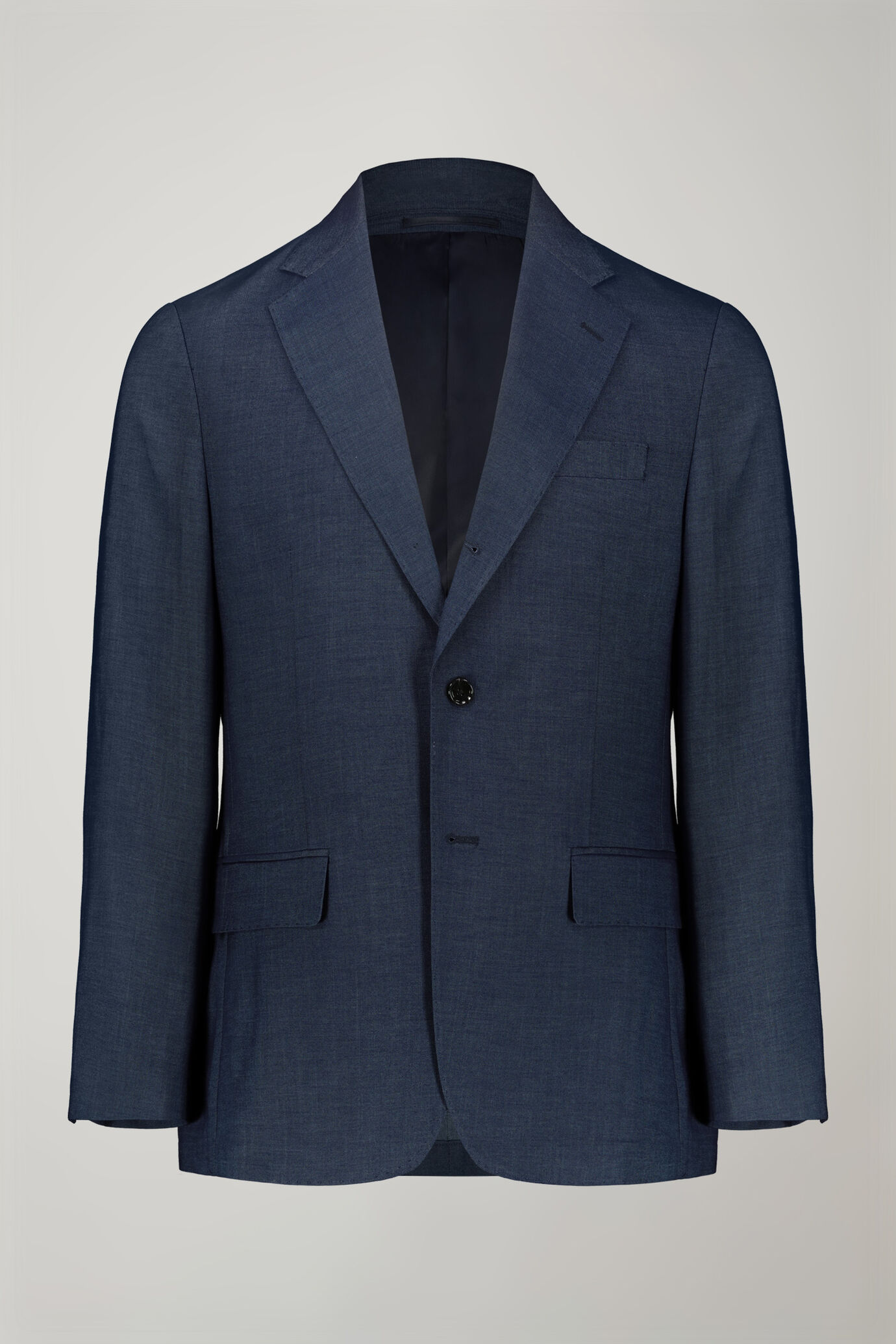 Men's single-breasted three-button regular fit suit image number 5