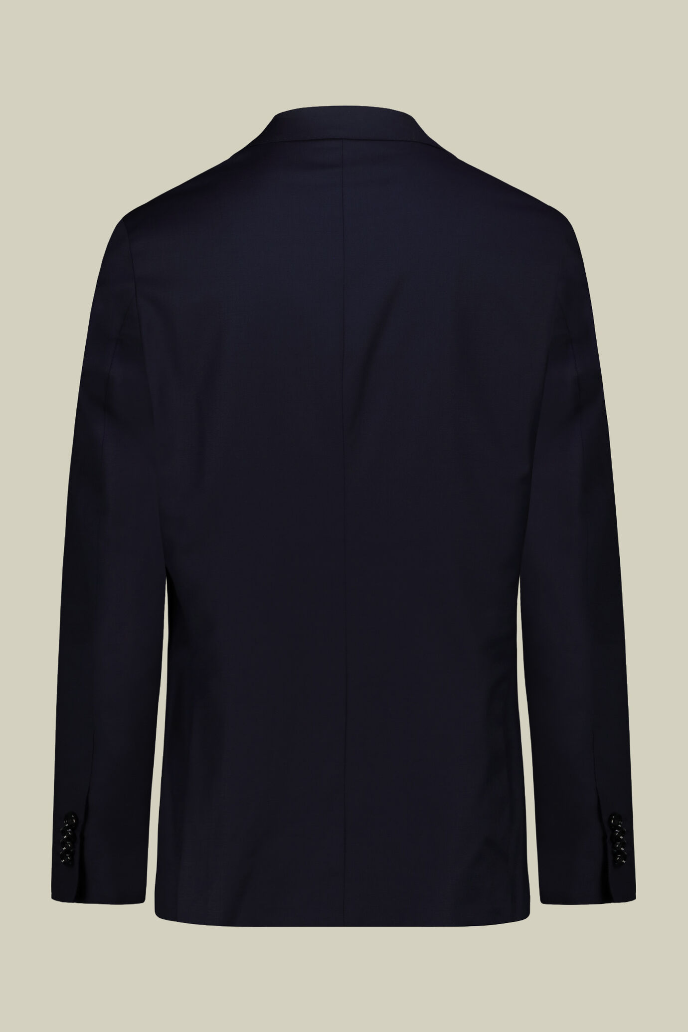 Single-breasted men's suit with classic single-pleat trousers, in 100% wool with dobby texture image number 5