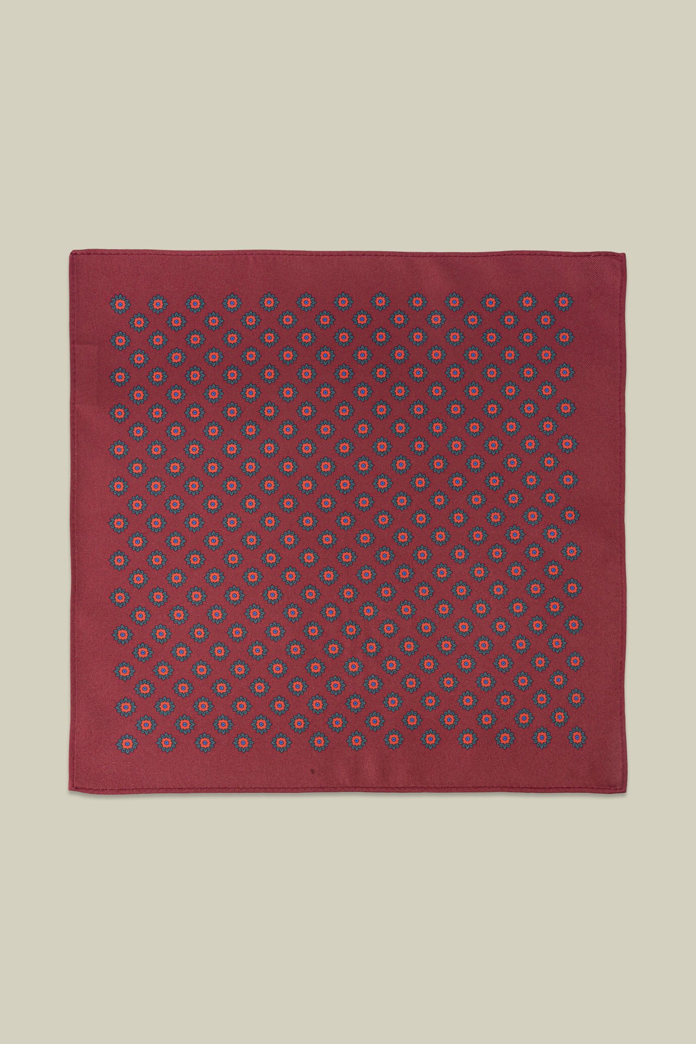 Pochette uomo fantasia geometrica