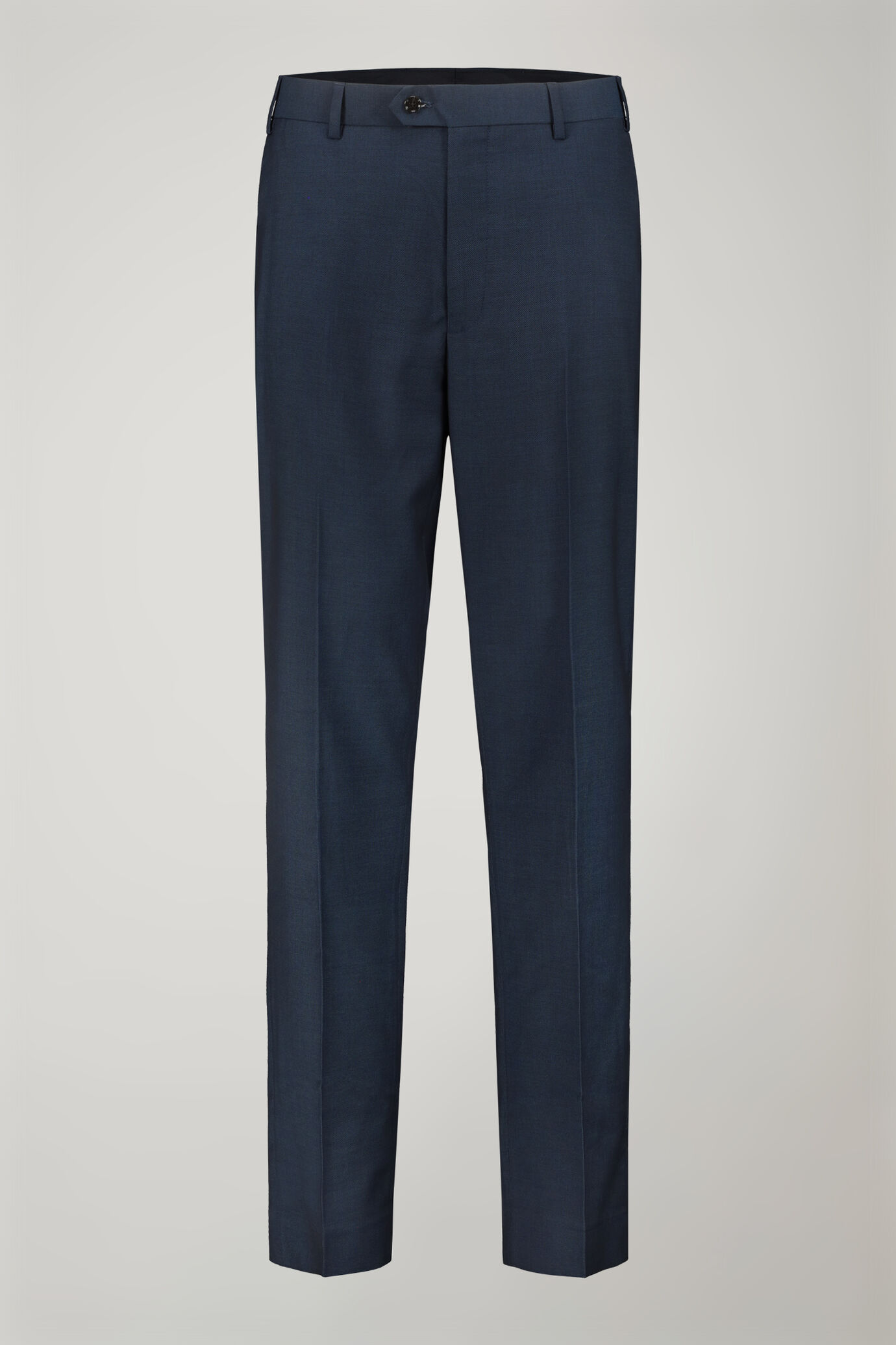 Costume homme à simple boutonnage avec motif œil-de-perdrix coupe régulière image number 7