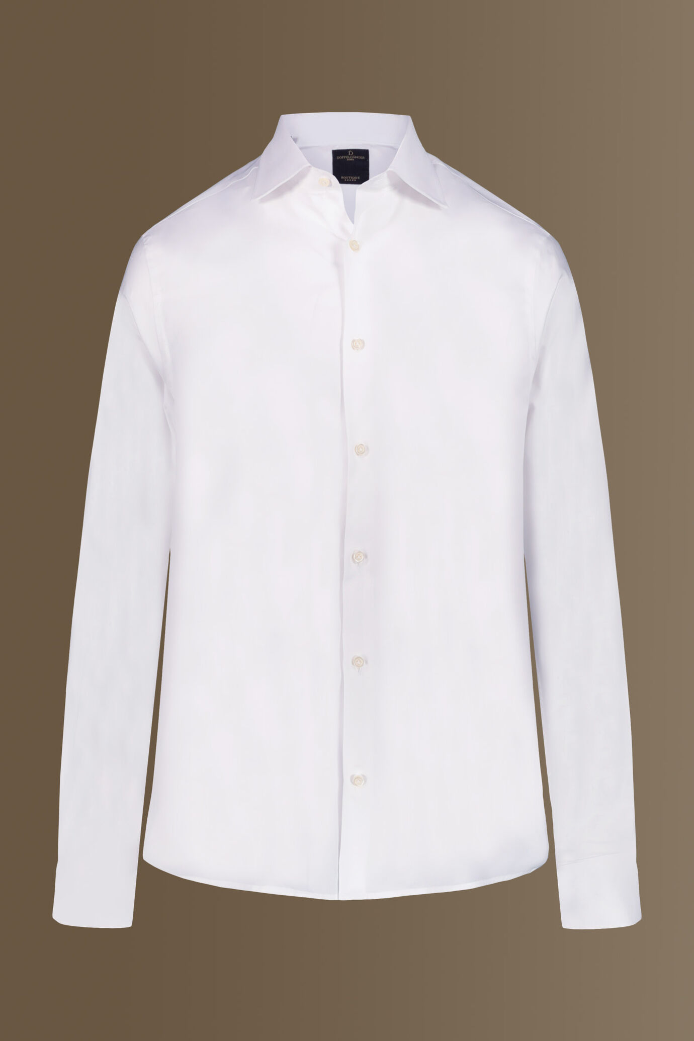 French collar classic shirt pin -point image number 4