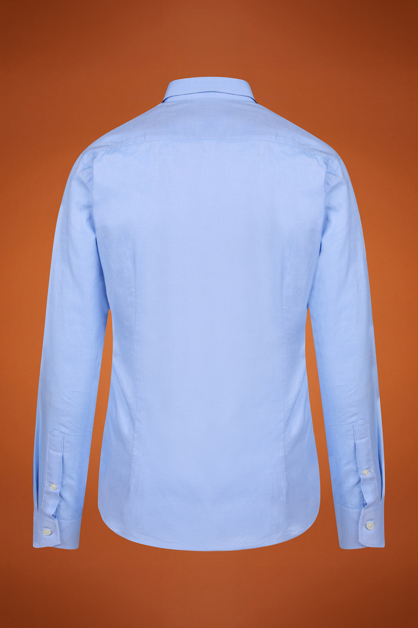 Camicia classica uomo 100% cotone con collo classico e tessuto oxford super leggero regular fit image number 5