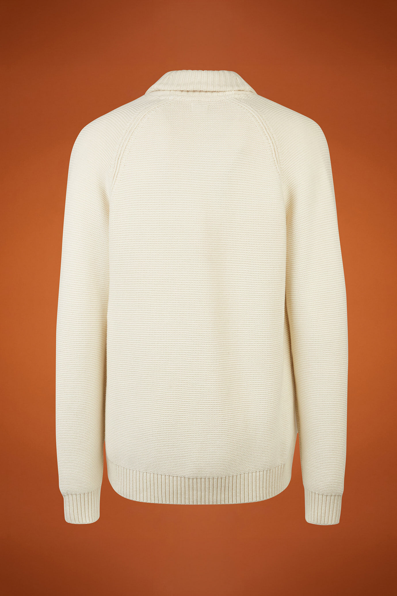 Men's regular fit shawl neck cardigan in 100% cotton image number 5