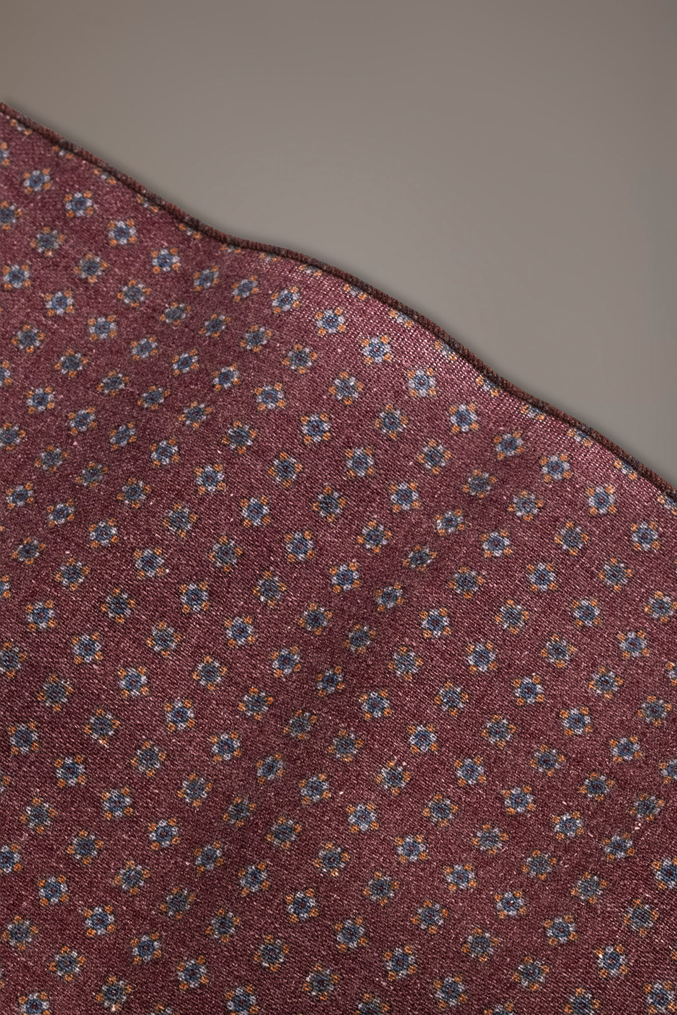 Linen blend pochette fancy design image number 1