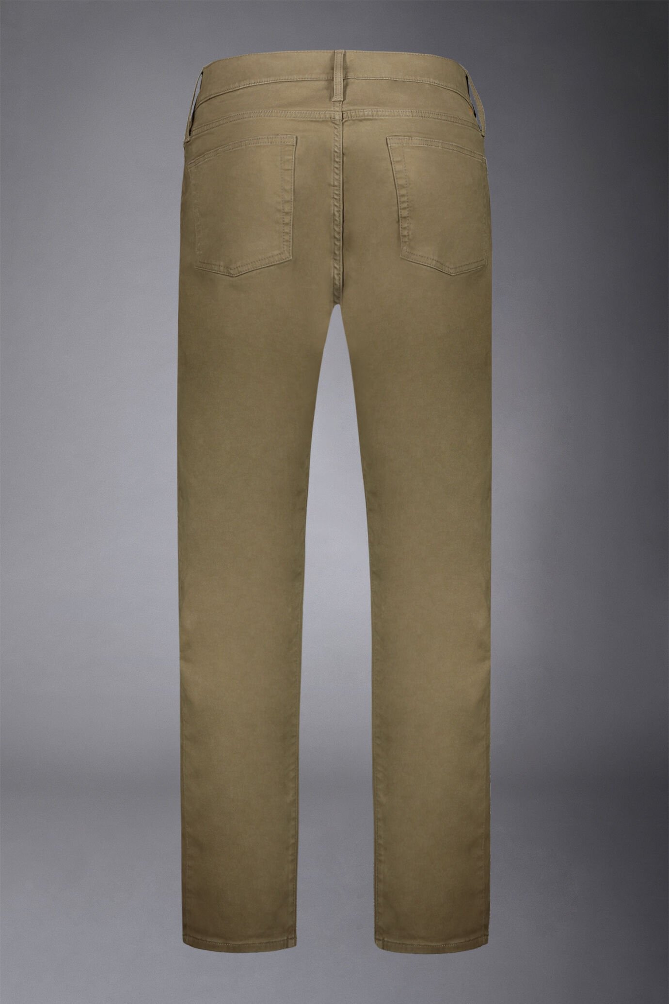5-Pocket-Hose aus gewaschenem Twill in normaler Passform image number 5