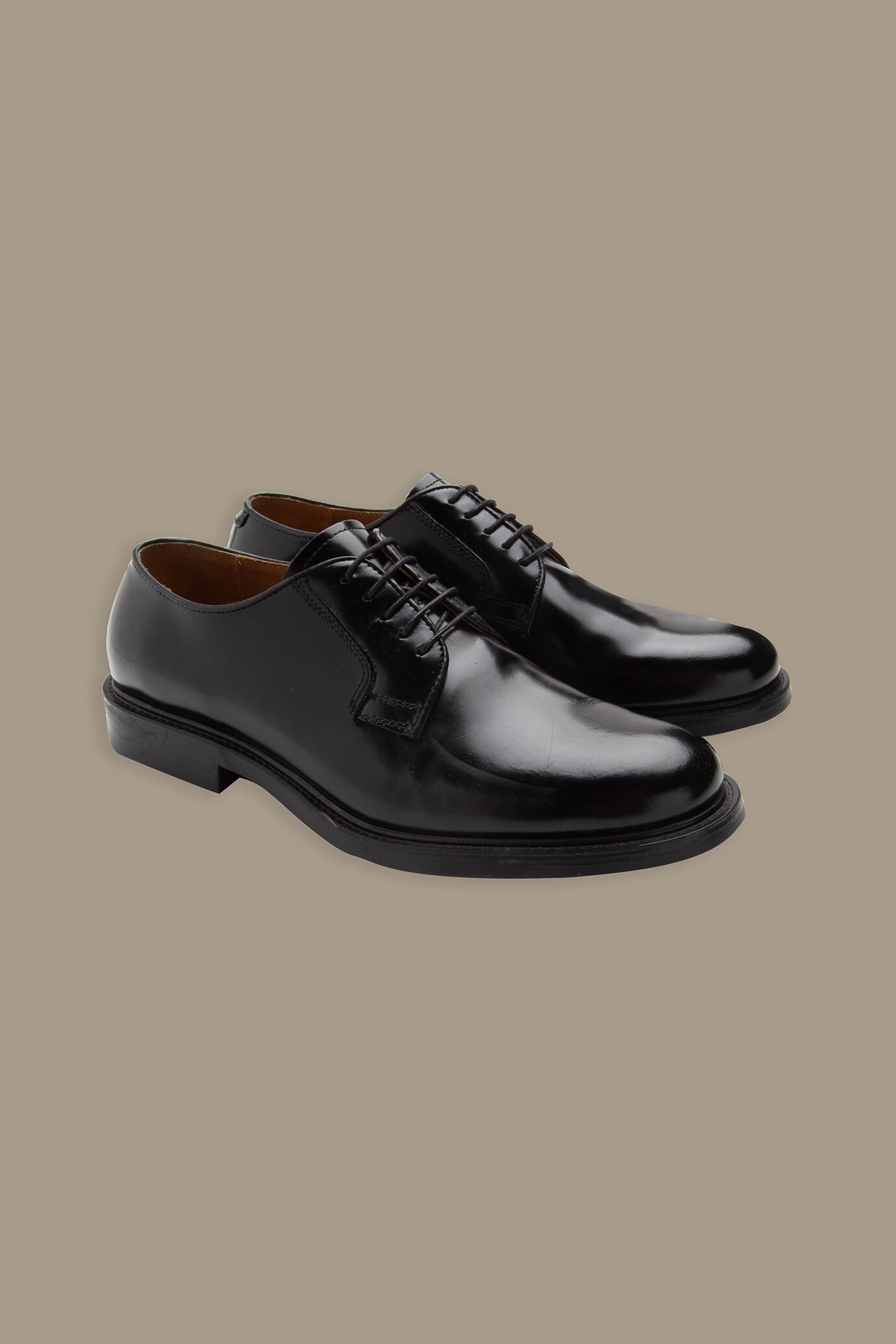 Scarpa derby liscia - 100% pelle image number 0